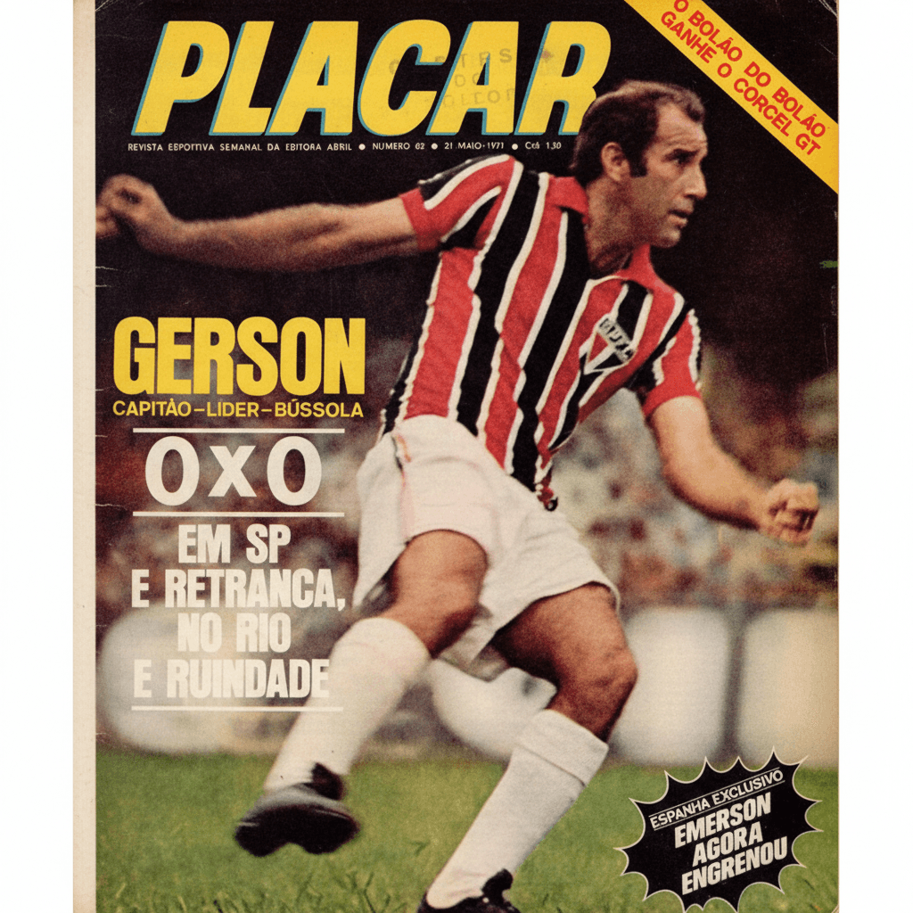 Capa da edição 0x0 em SP é retranca, no Rio é ruindade da revista PLACAR