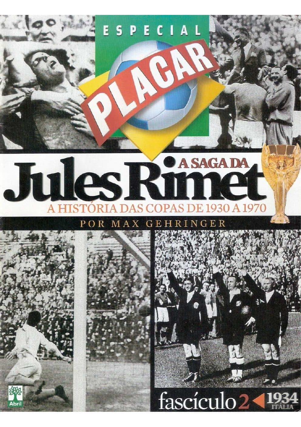 Capa da edição 2006-FASCÍCULO 2 COPA 1934-ITÁLIA da revista PLACAR