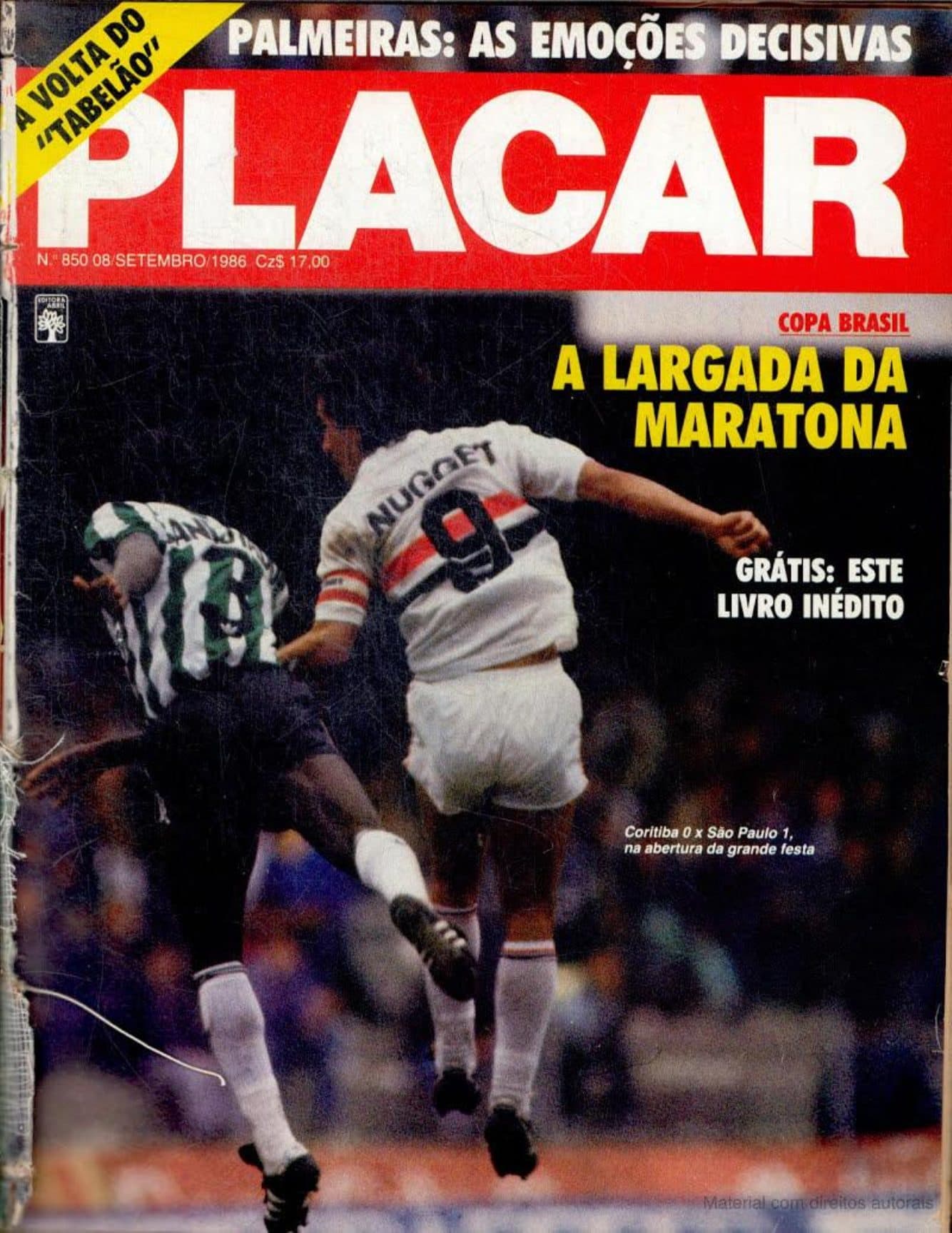 Capa da edição Palmeiras: As Emoções Decisivas da revista PLACAR