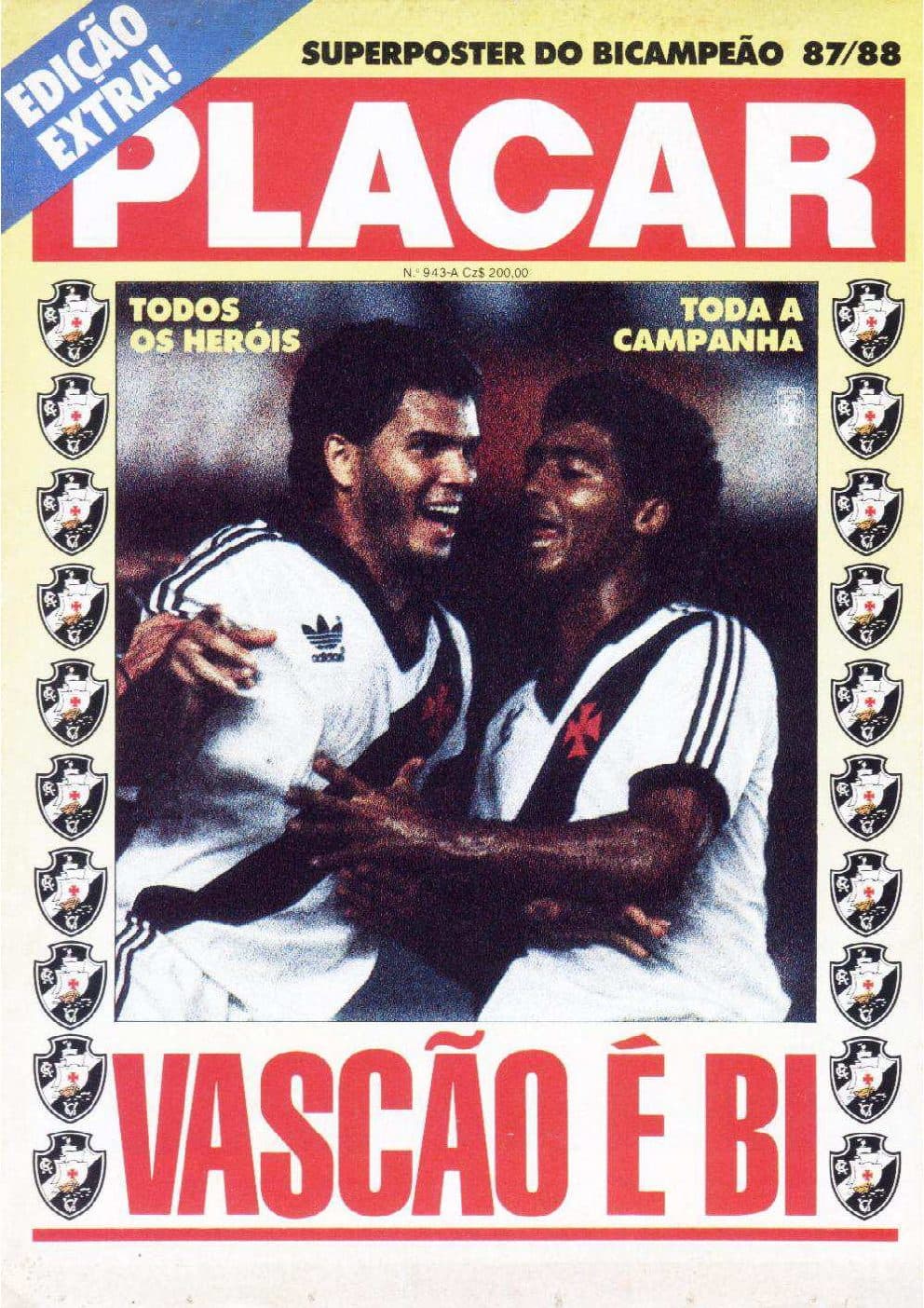Capa da edição Nº 943A da revista PLACAR