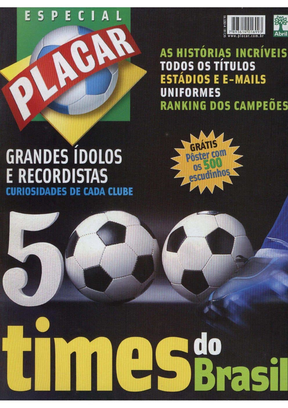 Capa da edição Nº 1263A da revista PLACAR