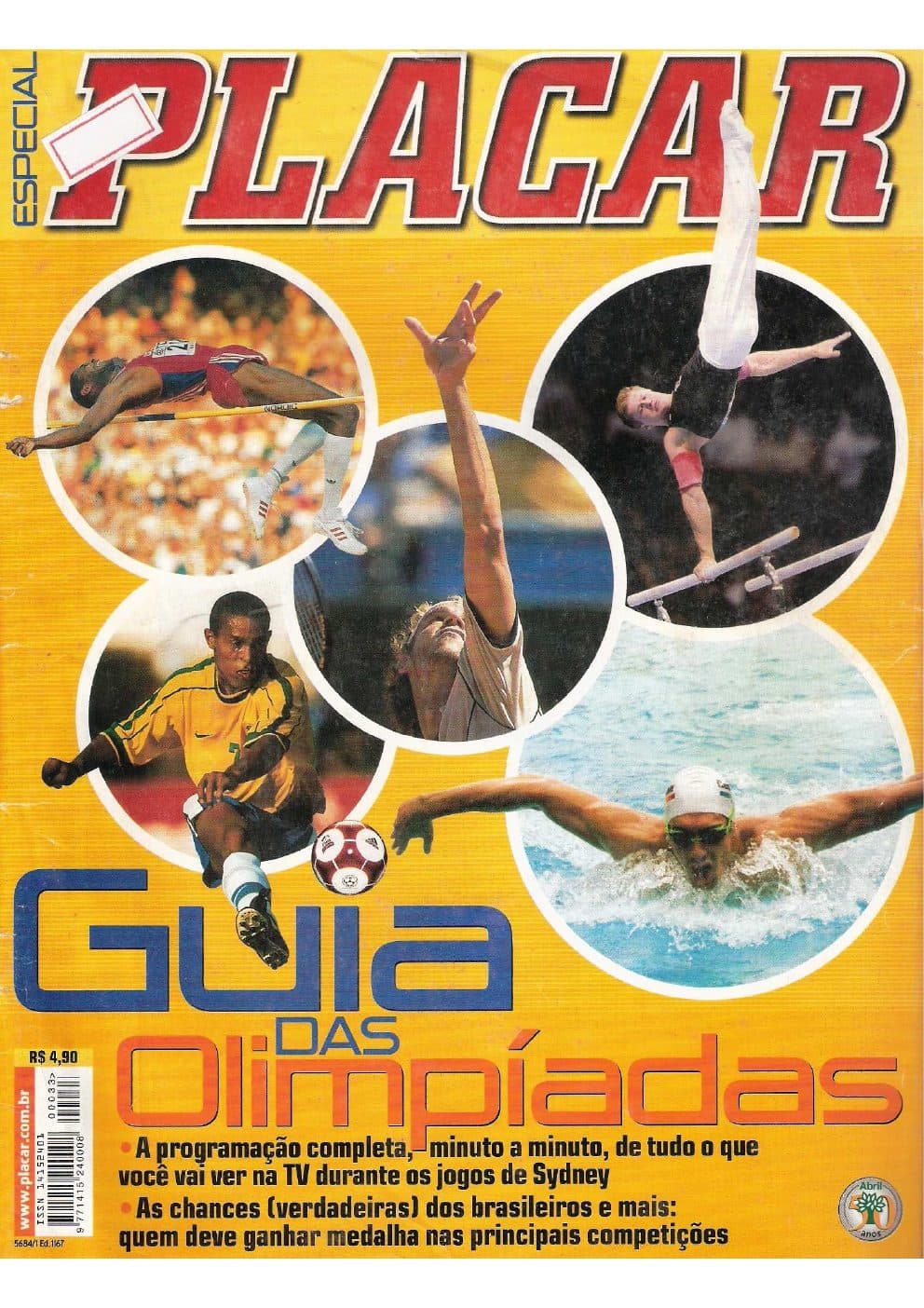Capa da edição: 2000-EDIÇÃO GUIA J.O