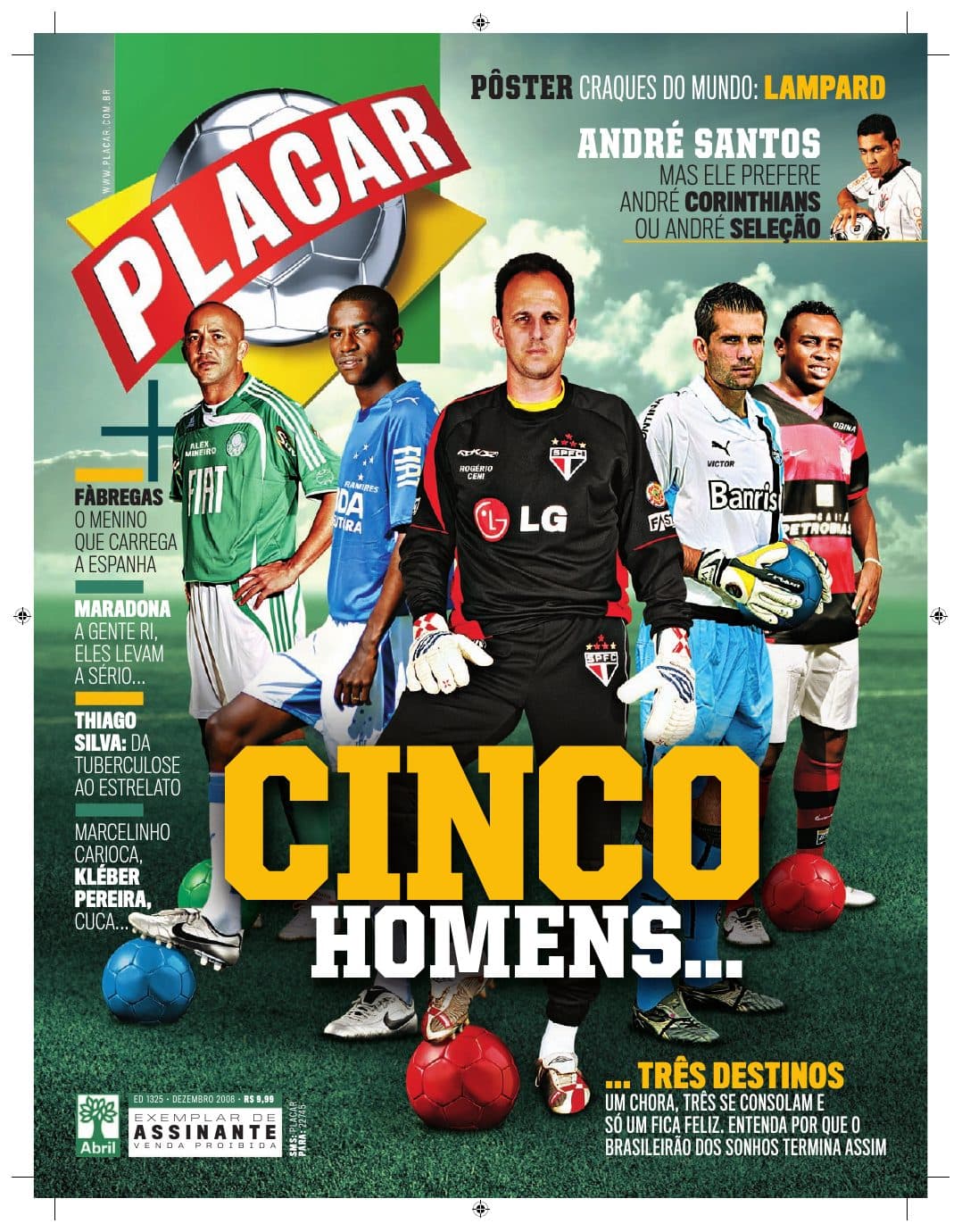 Capa da edição Nº 1325 da revista PLACAR