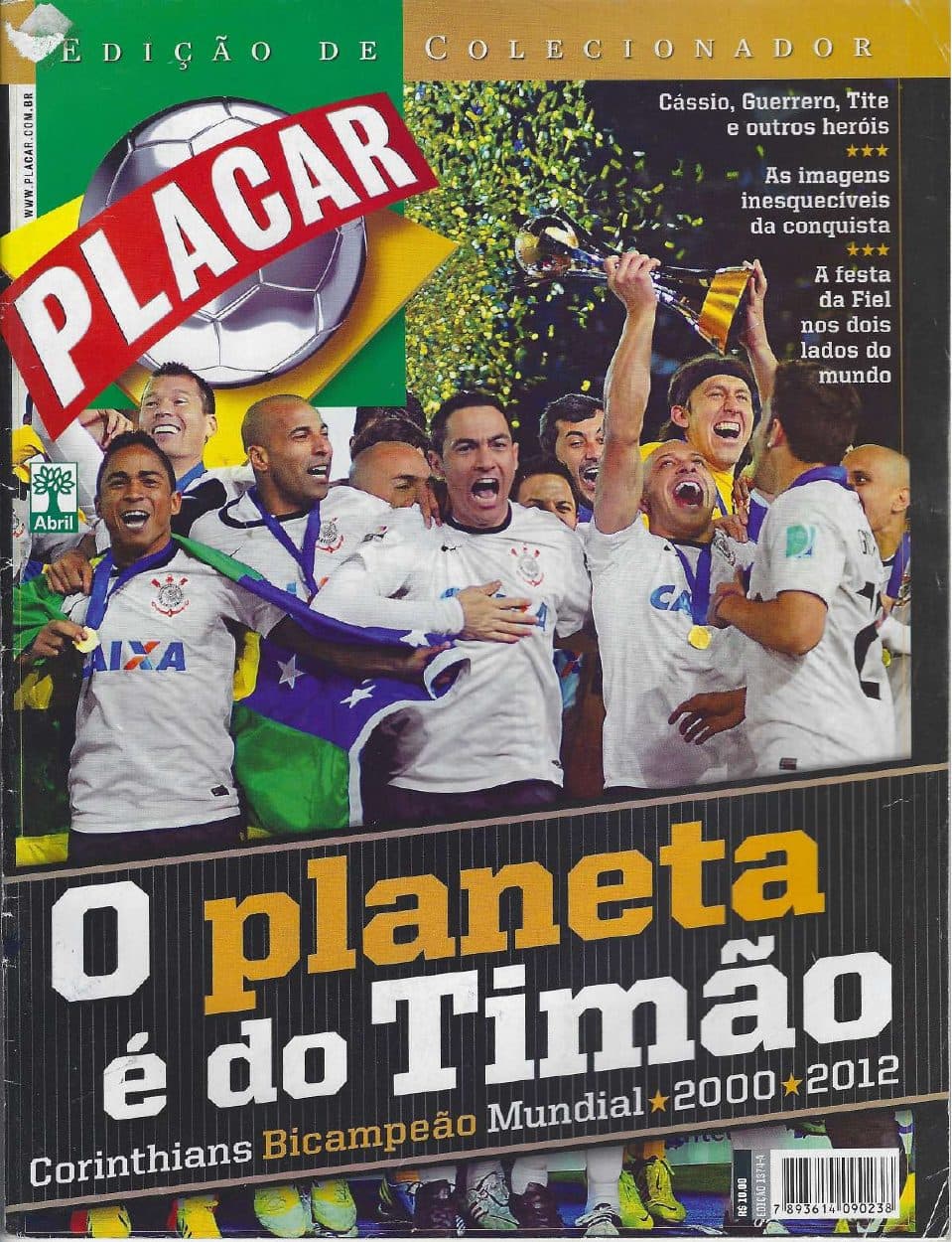 Capa da edição Nº 1374A da revista PLACAR