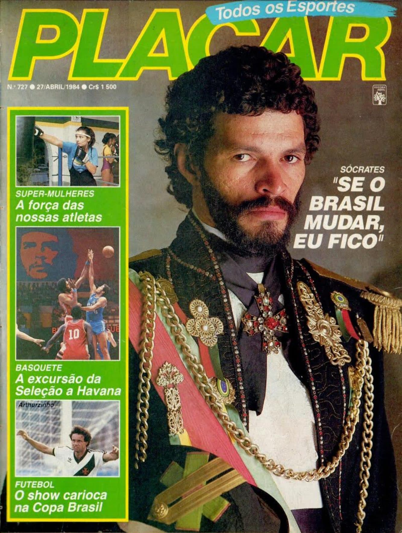 Capa da edição Nº 727 da revista PLACAR