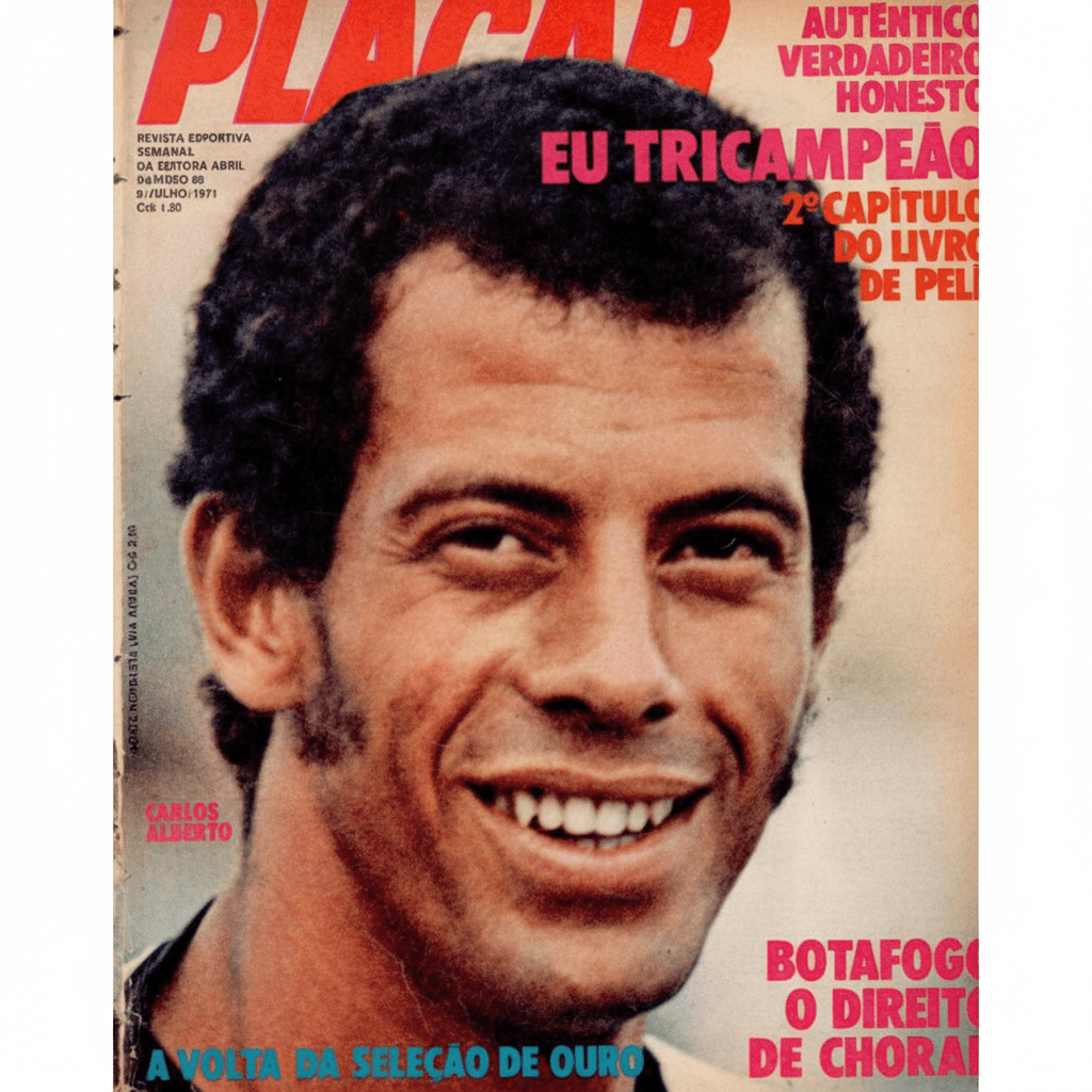 Capa da edição A Volta da Seleção de Ouro da revista PLACAR