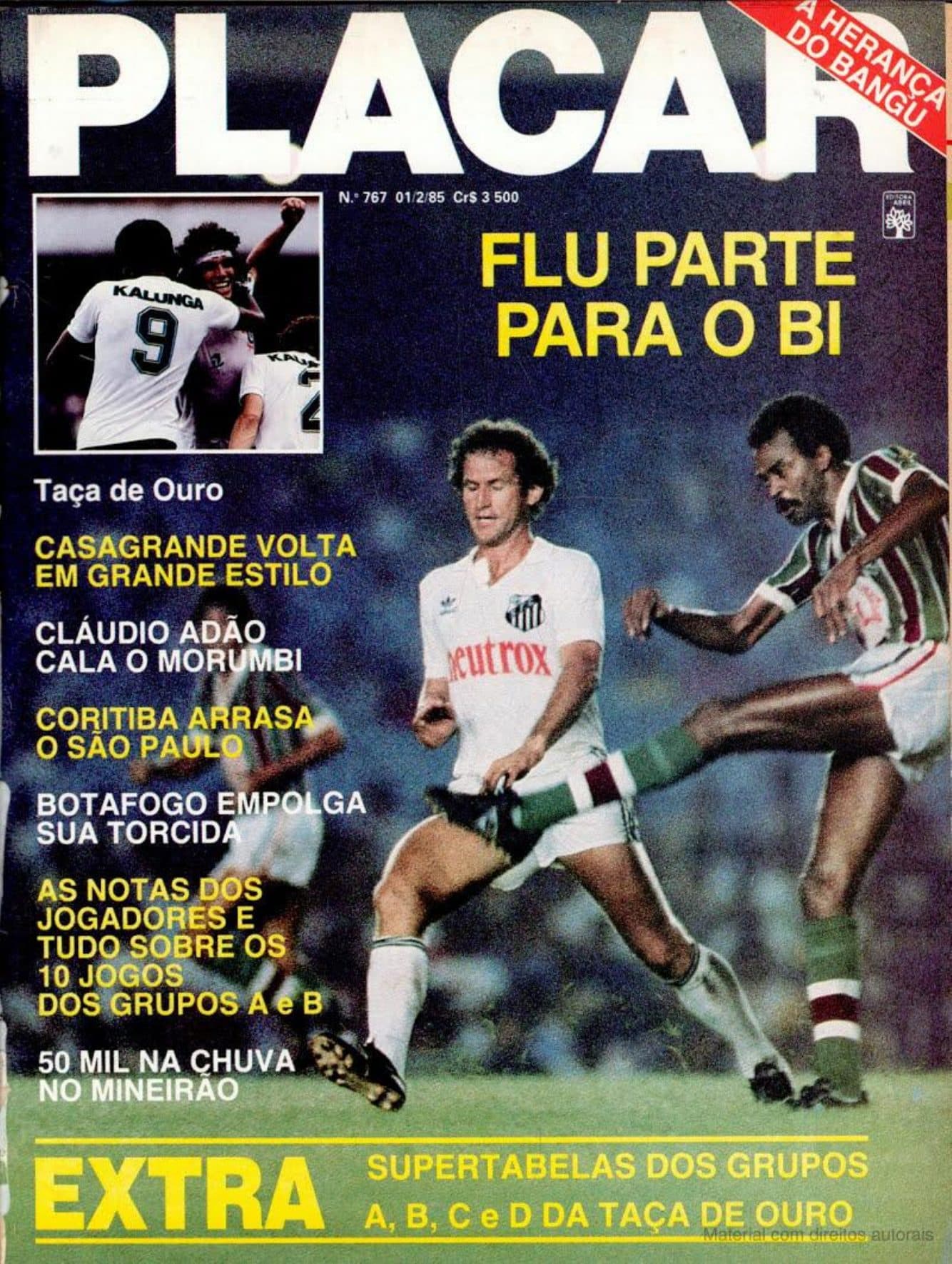 Capa da edição Nº 767 da revista PLACAR