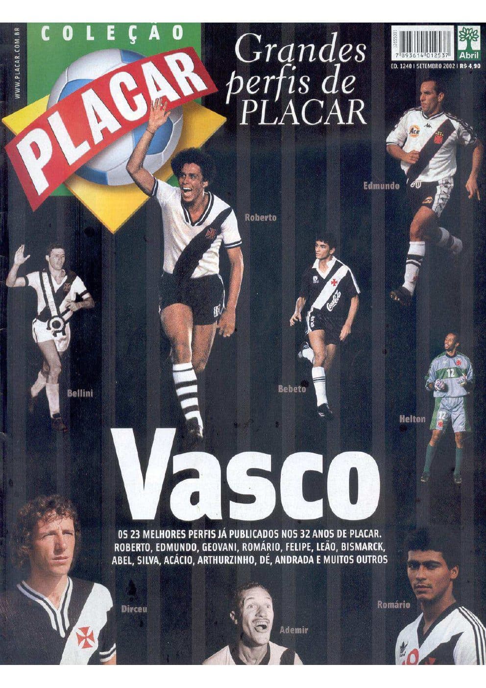 Capa da edição Nº 1240 da revista PLACAR