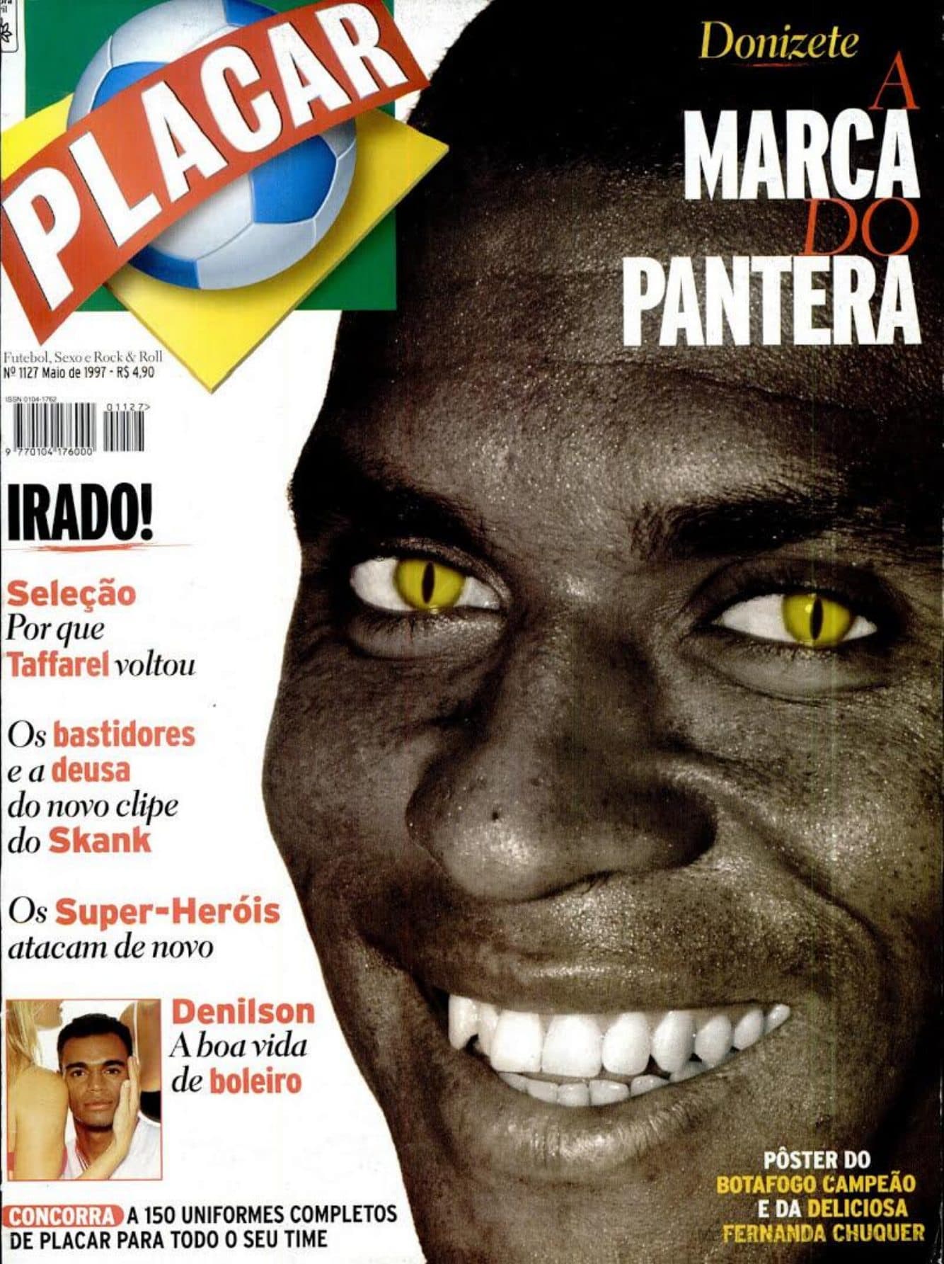 Capa da edição Nº 1127 da revista PLACAR