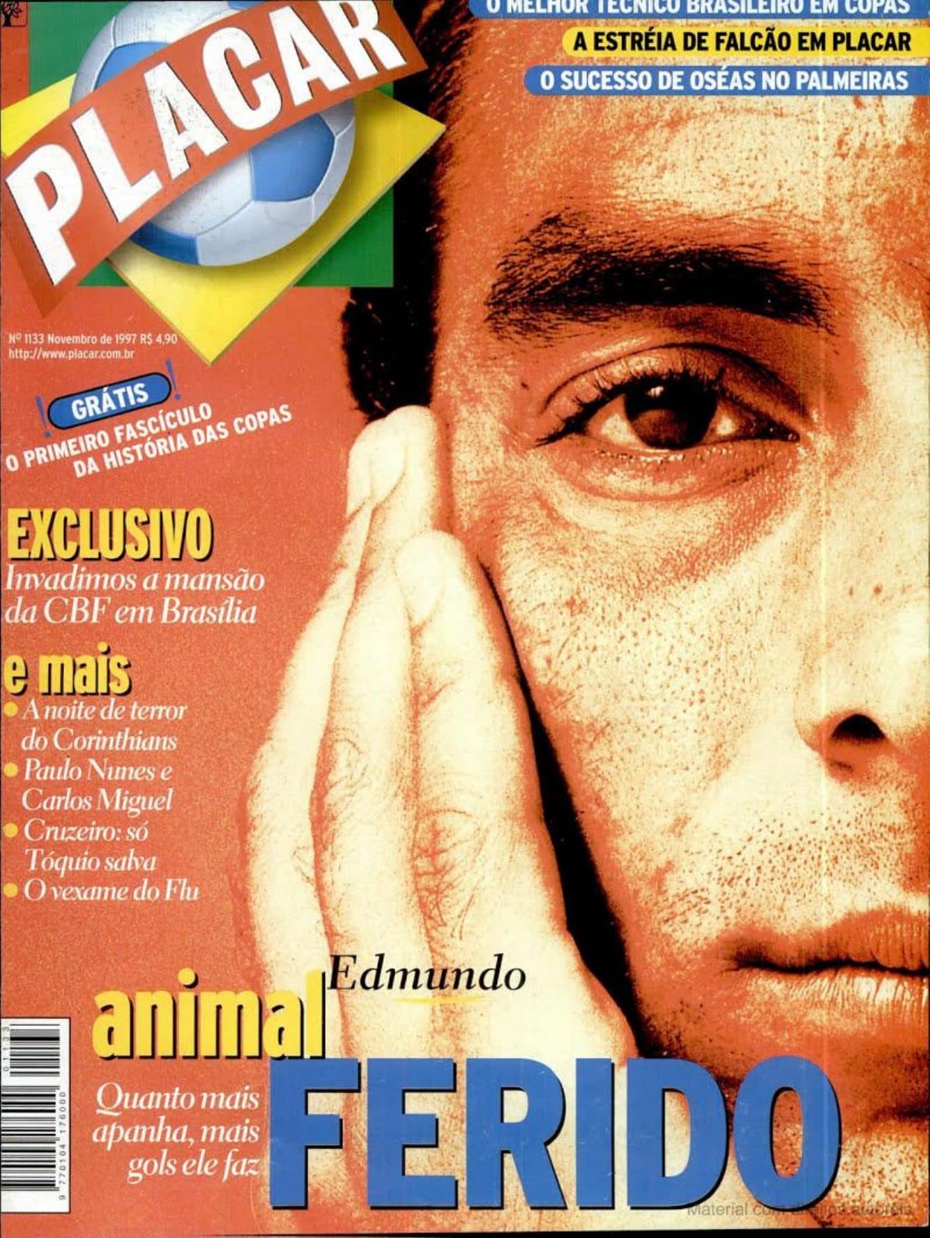 Capa da edição Nº 1133 da revista PLACAR