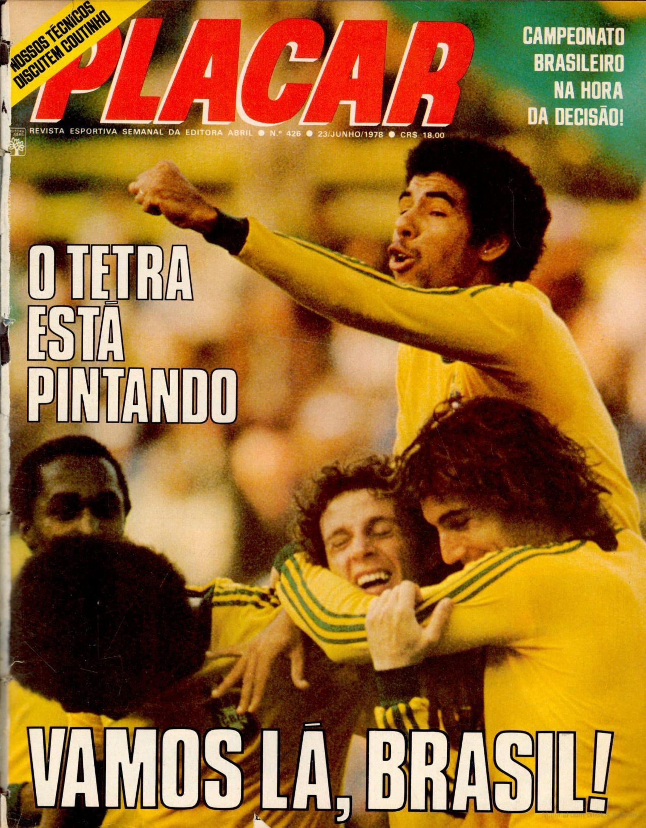 Capa da edição COPA 78 da revista PLACAR