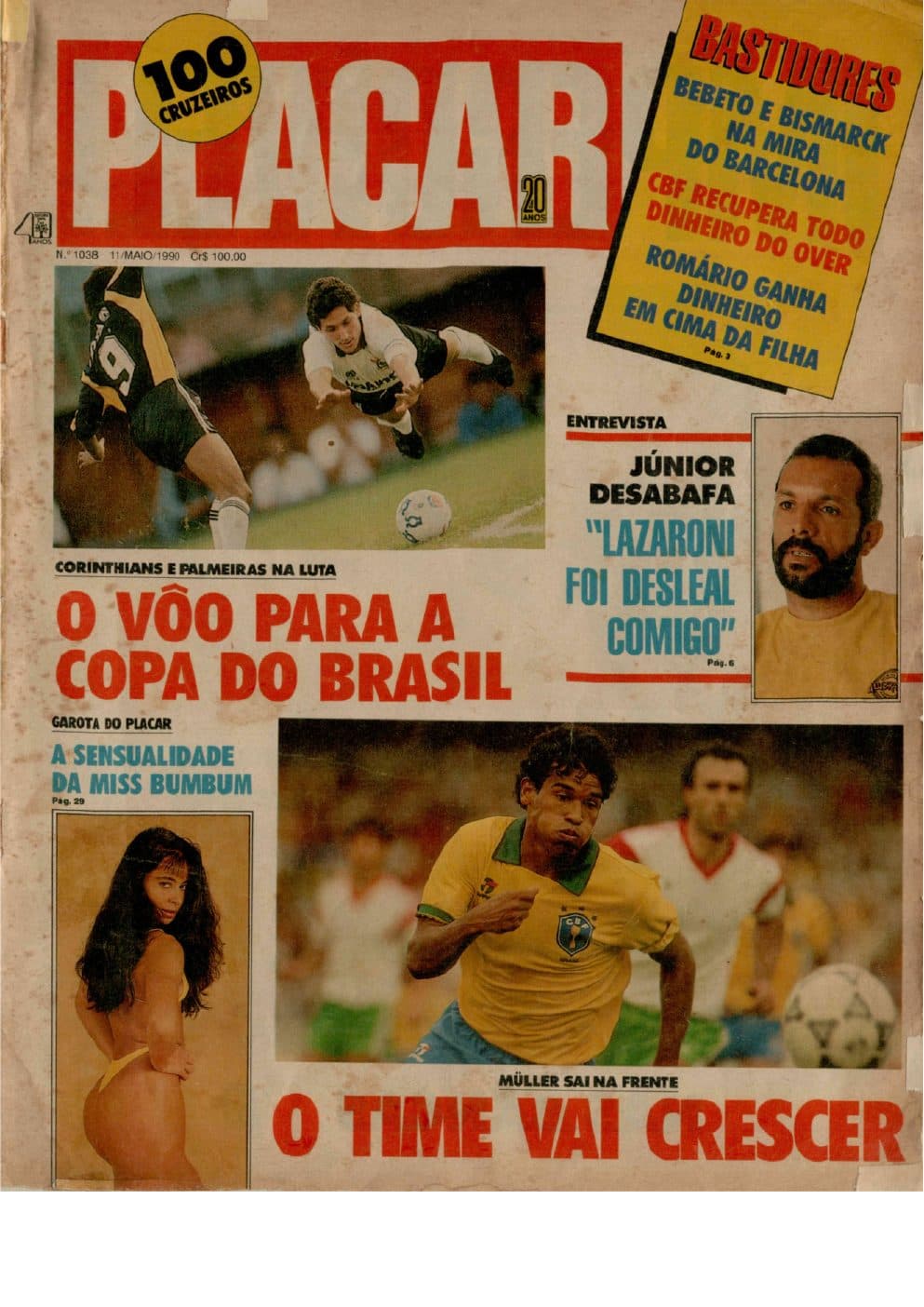 Capa da edição: 1990-EDIÇÃO