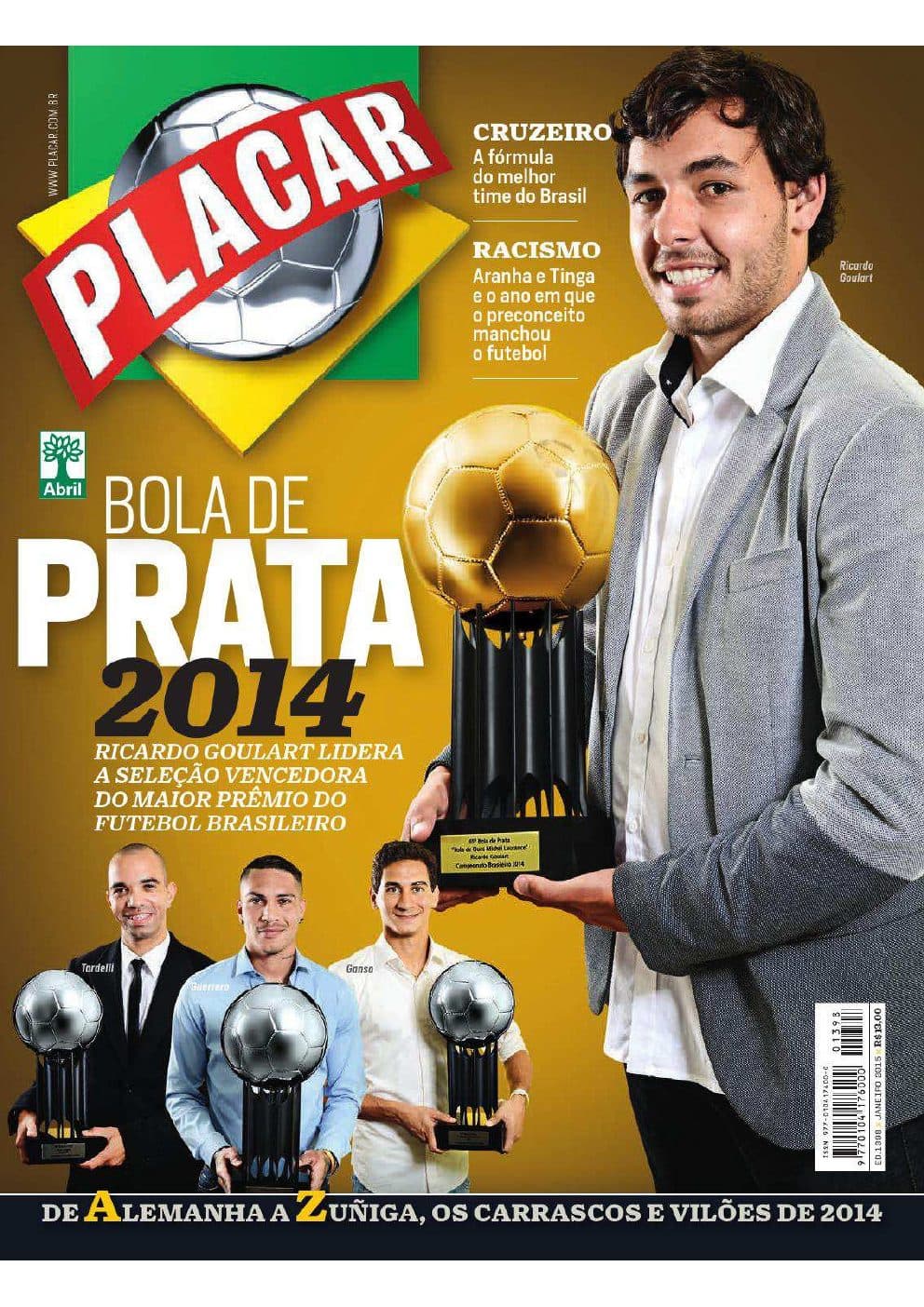 Capa da edição BOLA DE PRATA da revista PLACAR