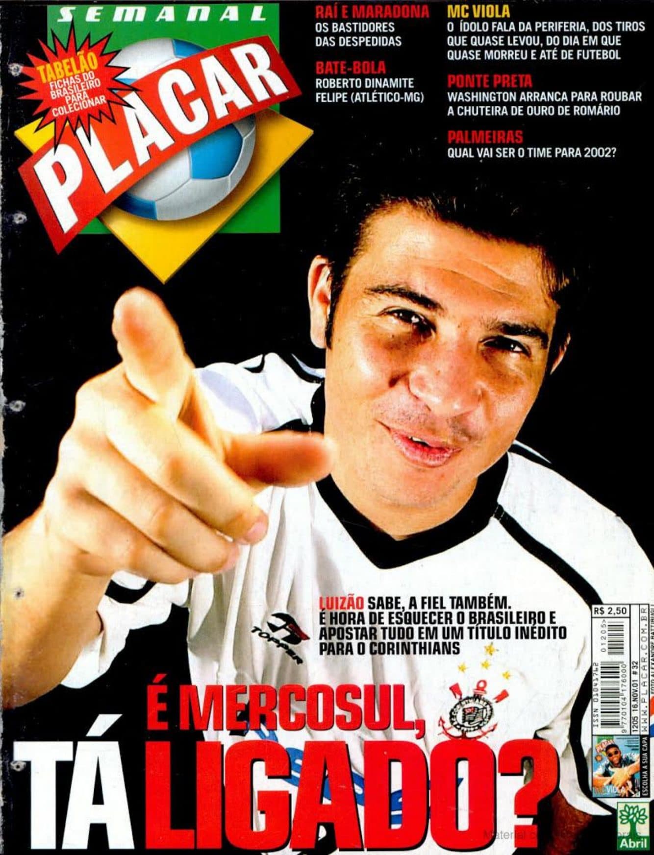 Capa da edição Nº 1205 da revista PLACAR