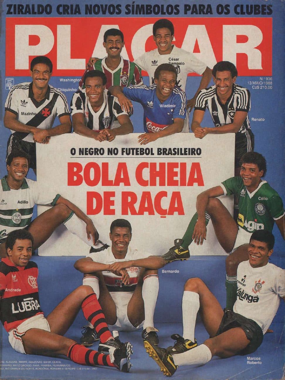Capa da edição Nº 936 da revista PLACAR