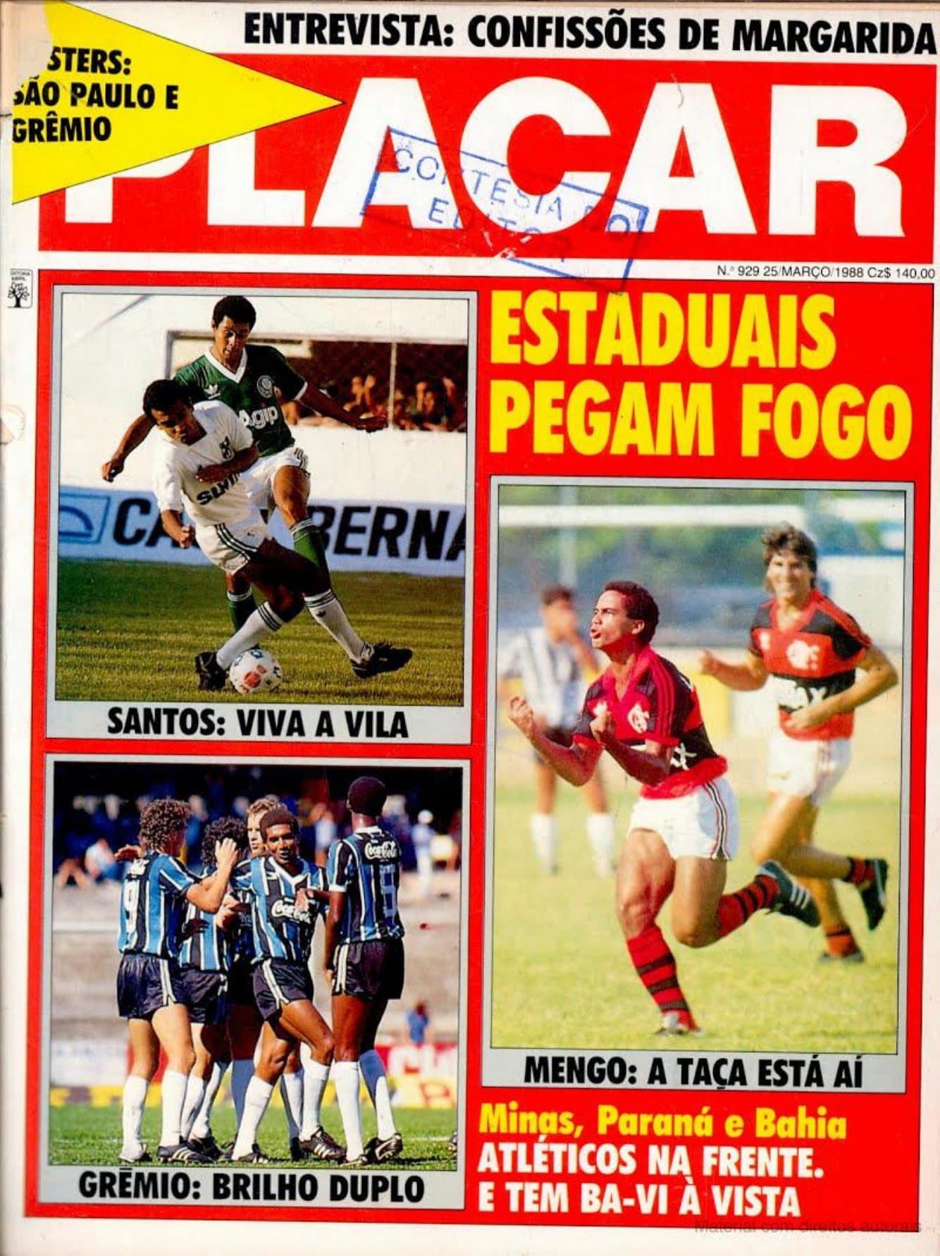 Capa da edição Nº 929 da revista PLACAR