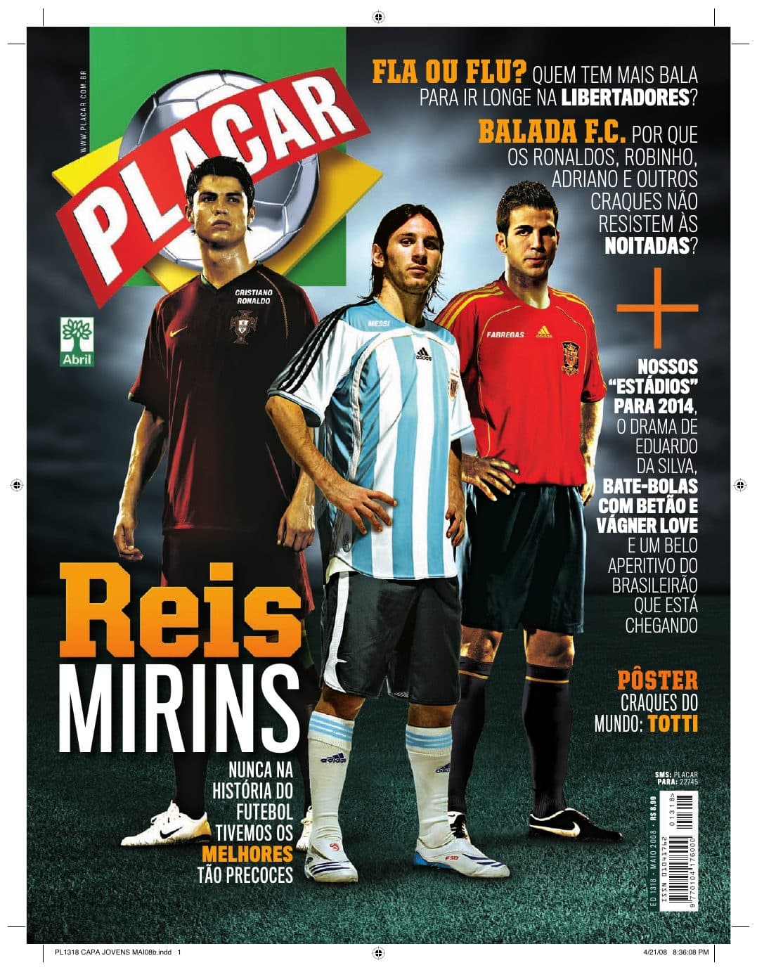 Capa da edição Nº 1318 da revista PLACAR