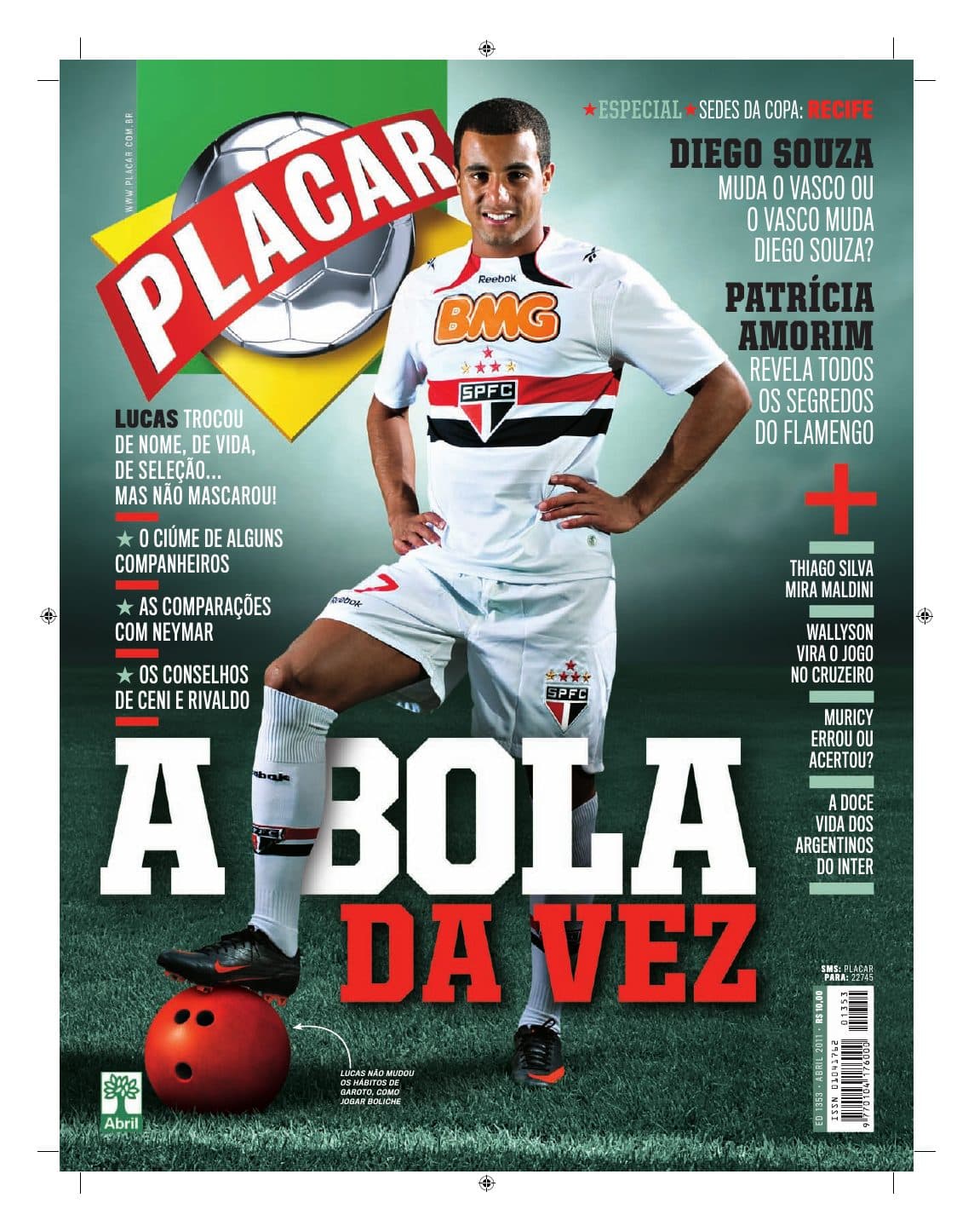 Capa da edição Nº 1353 da revista PLACAR