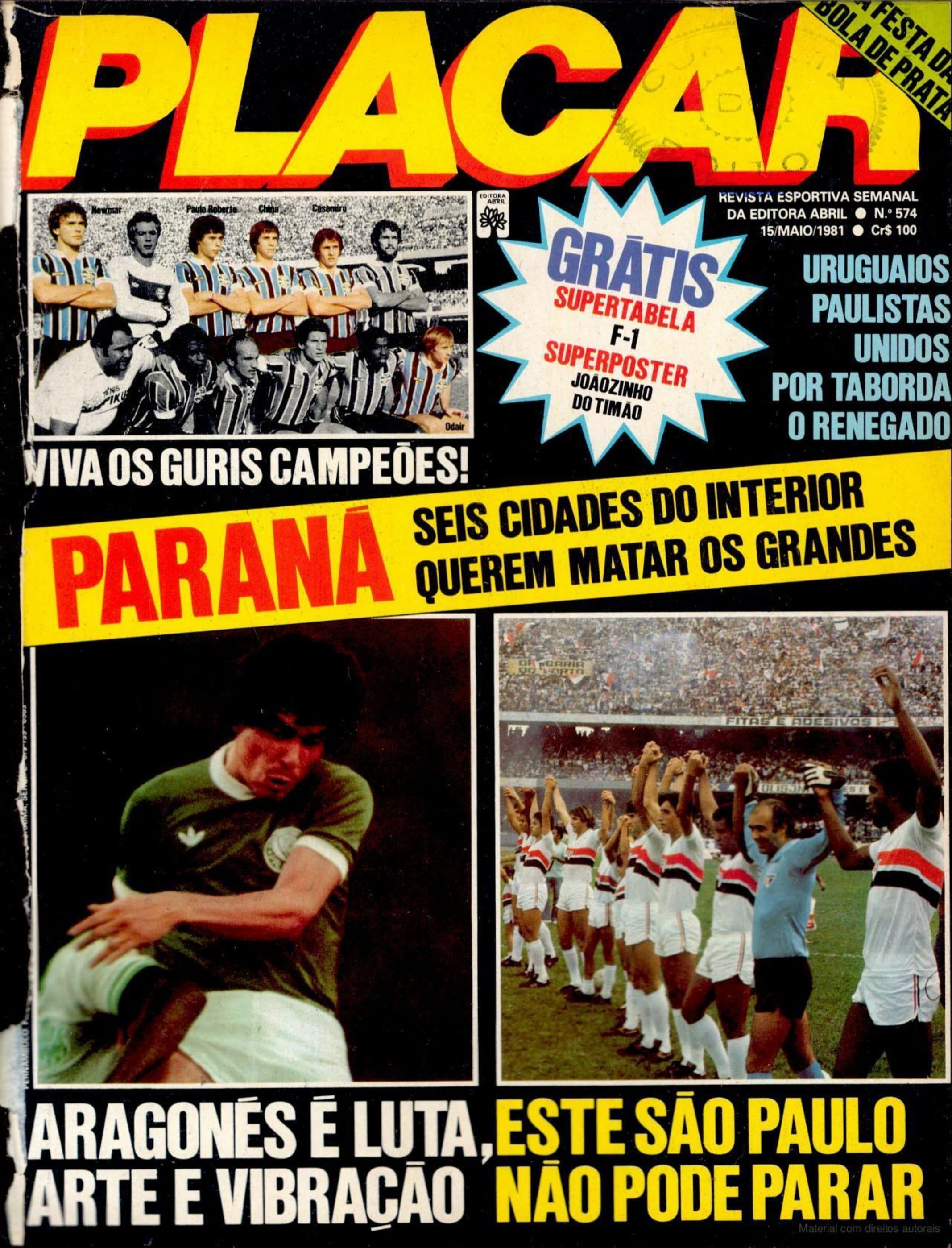 Capa da edição Paraná: Seis cidades do interior querem matar os grandes da revista PLACAR