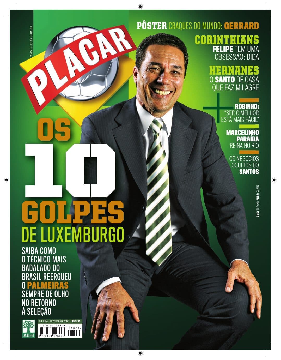 Capa da edição Nº 1324 da revista PLACAR