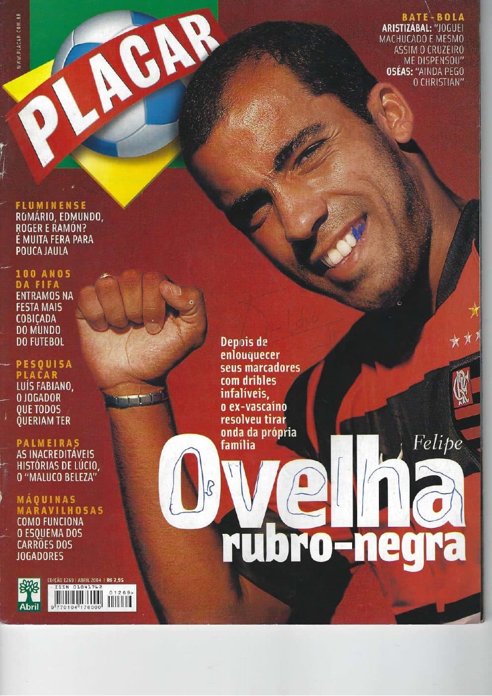 Capa da edição Nº 1269 da revista PLACAR