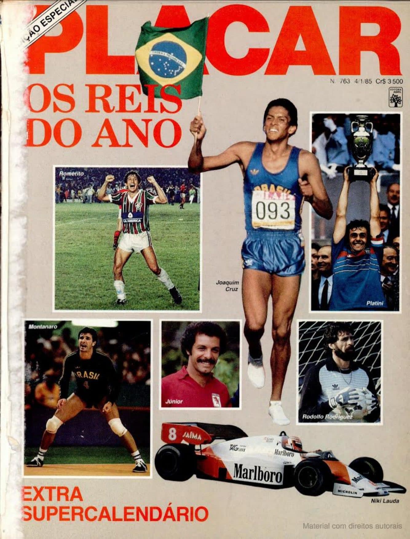Capa da edição Nº 763 da revista PLACAR