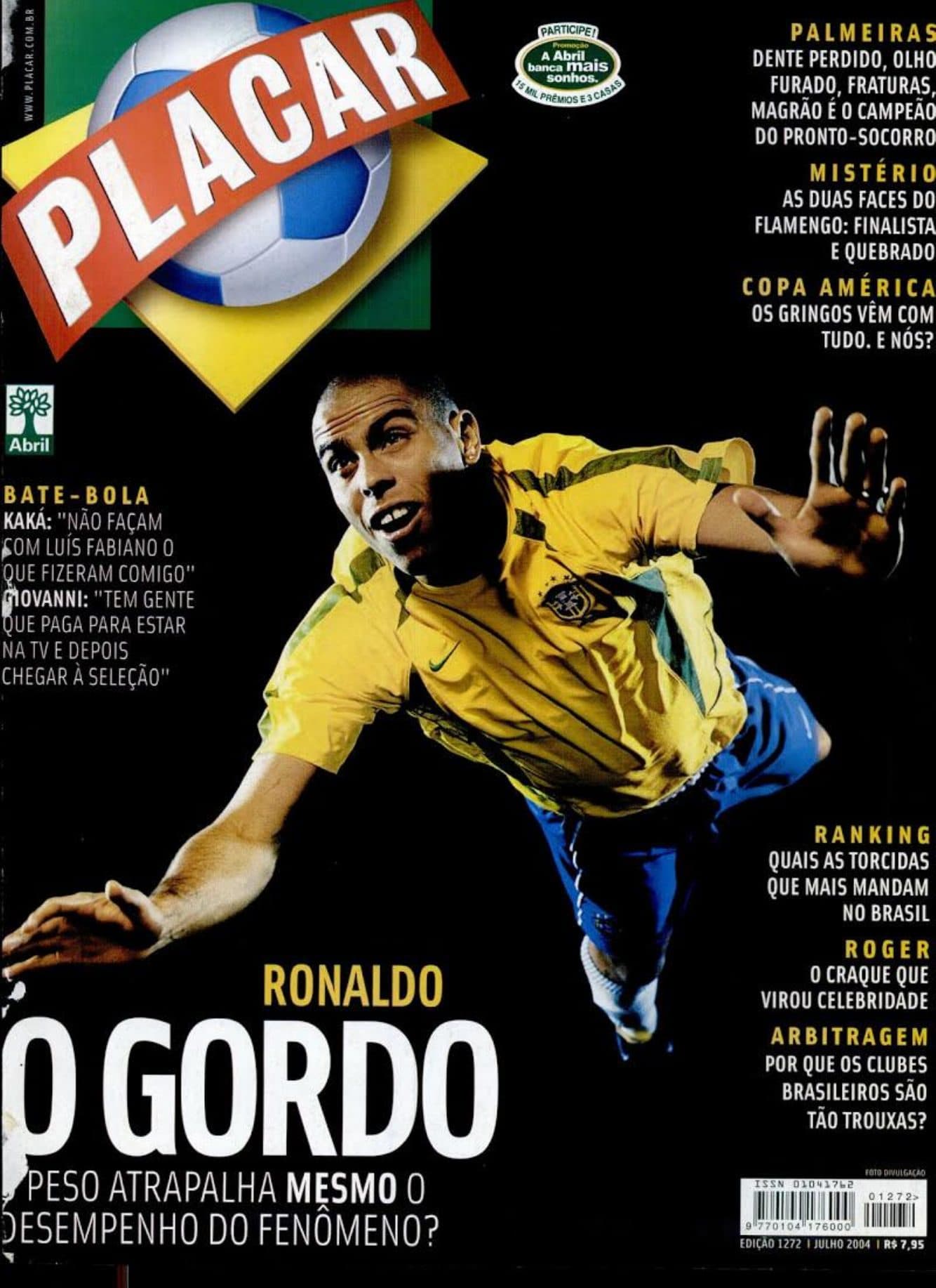 Capa da edição Nº 1272 da revista PLACAR