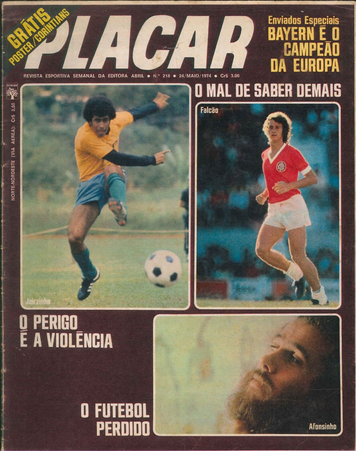 Capa da edição O mal de saber demais da revista PLACAR