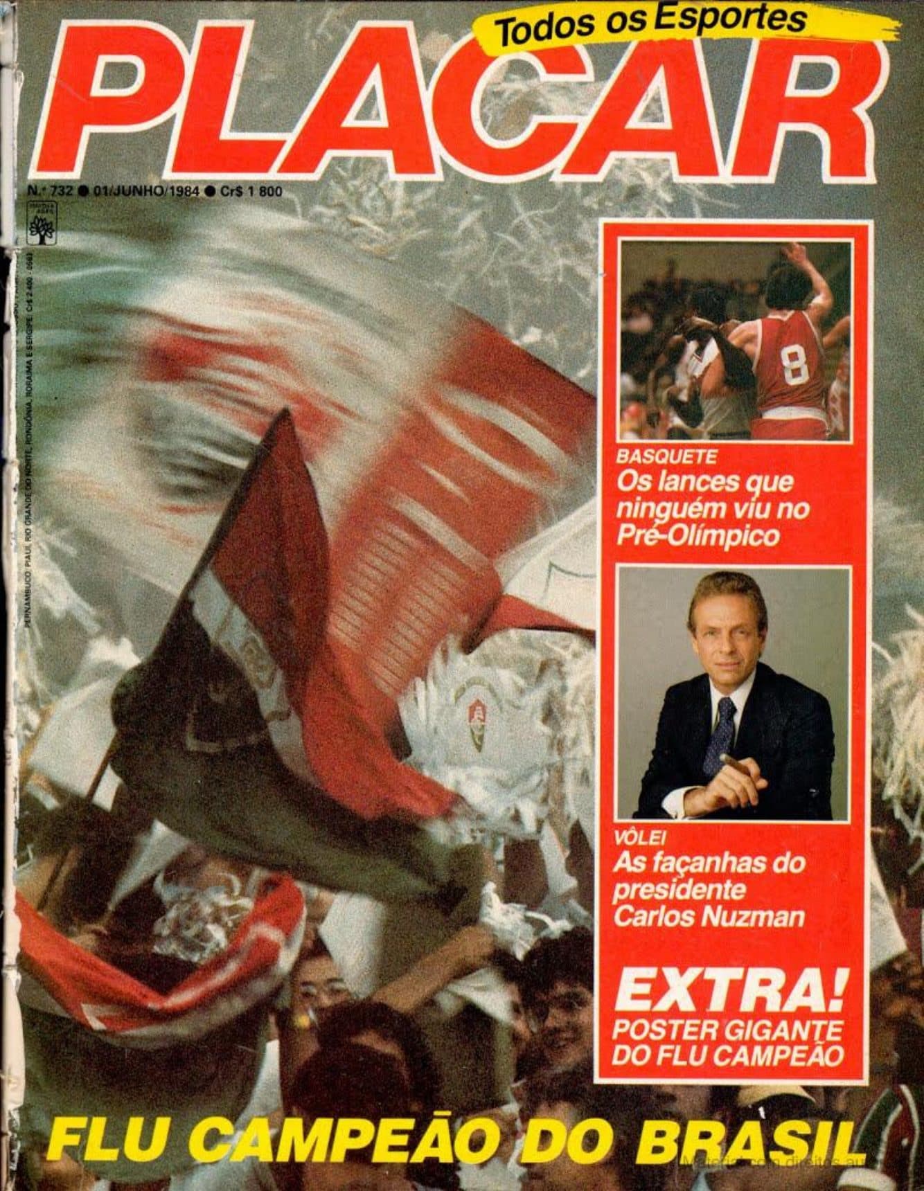 Capa da edição Nº 732 da revista PLACAR