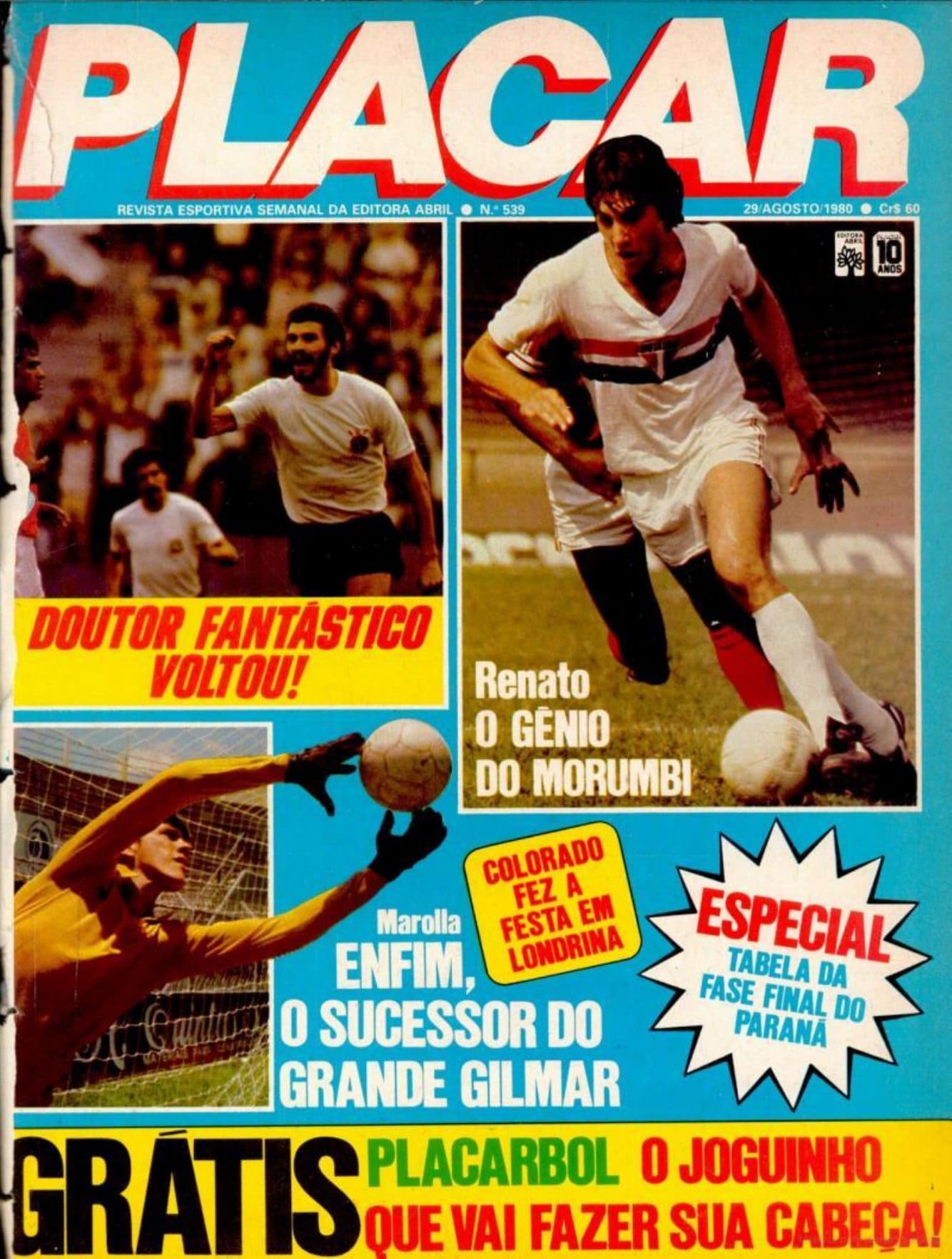 Capa da edição Doutor Fantástico Voltou! da revista PLACAR