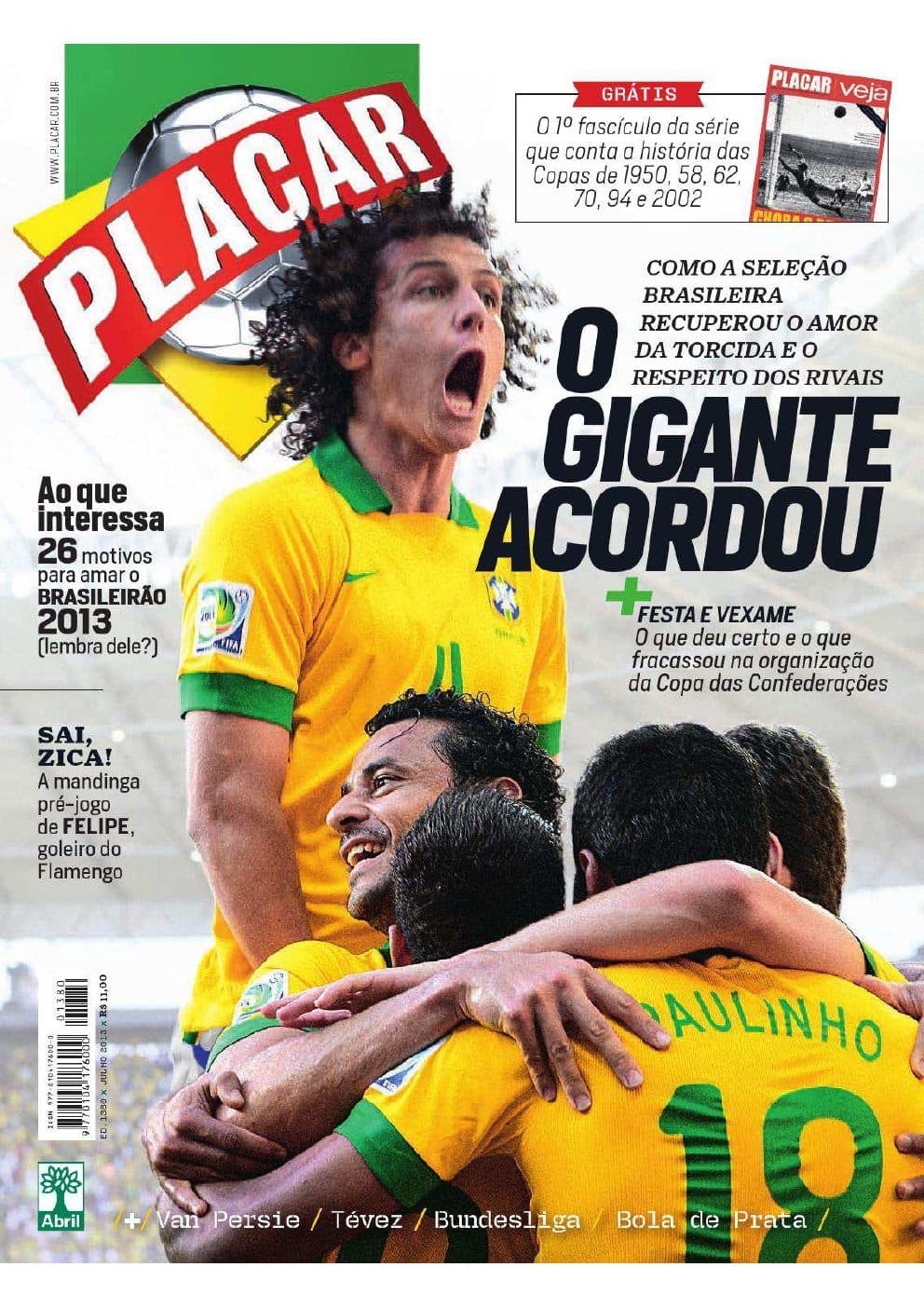 Capa da edição Nº 1380 da revista PLACAR
