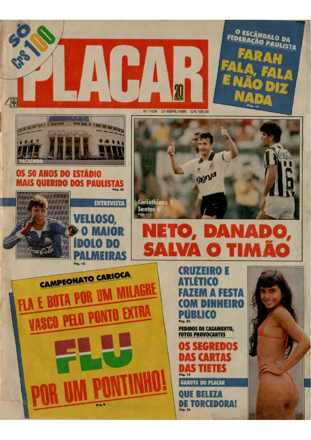 Capa da edição: 1990-EDIÇÃO