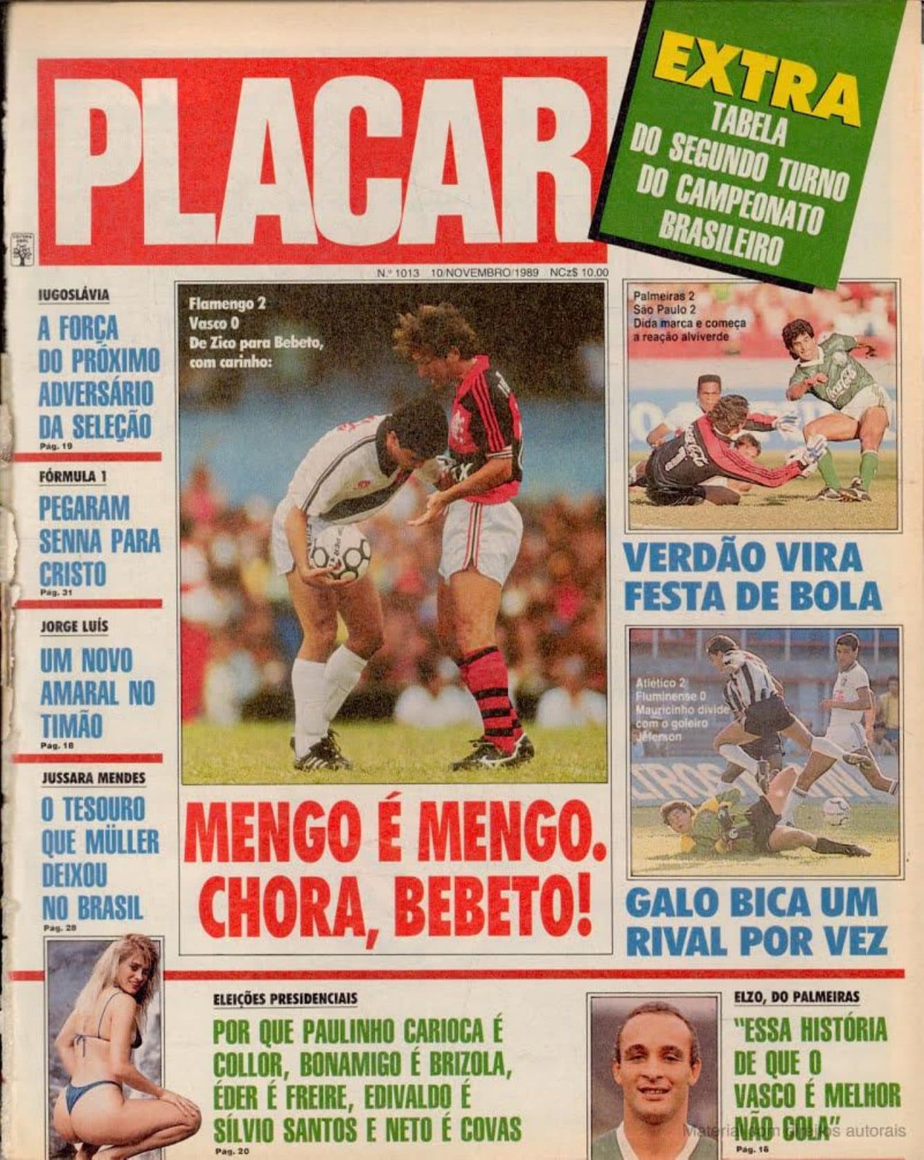 Capa da edição Nº 1013 da revista PLACAR