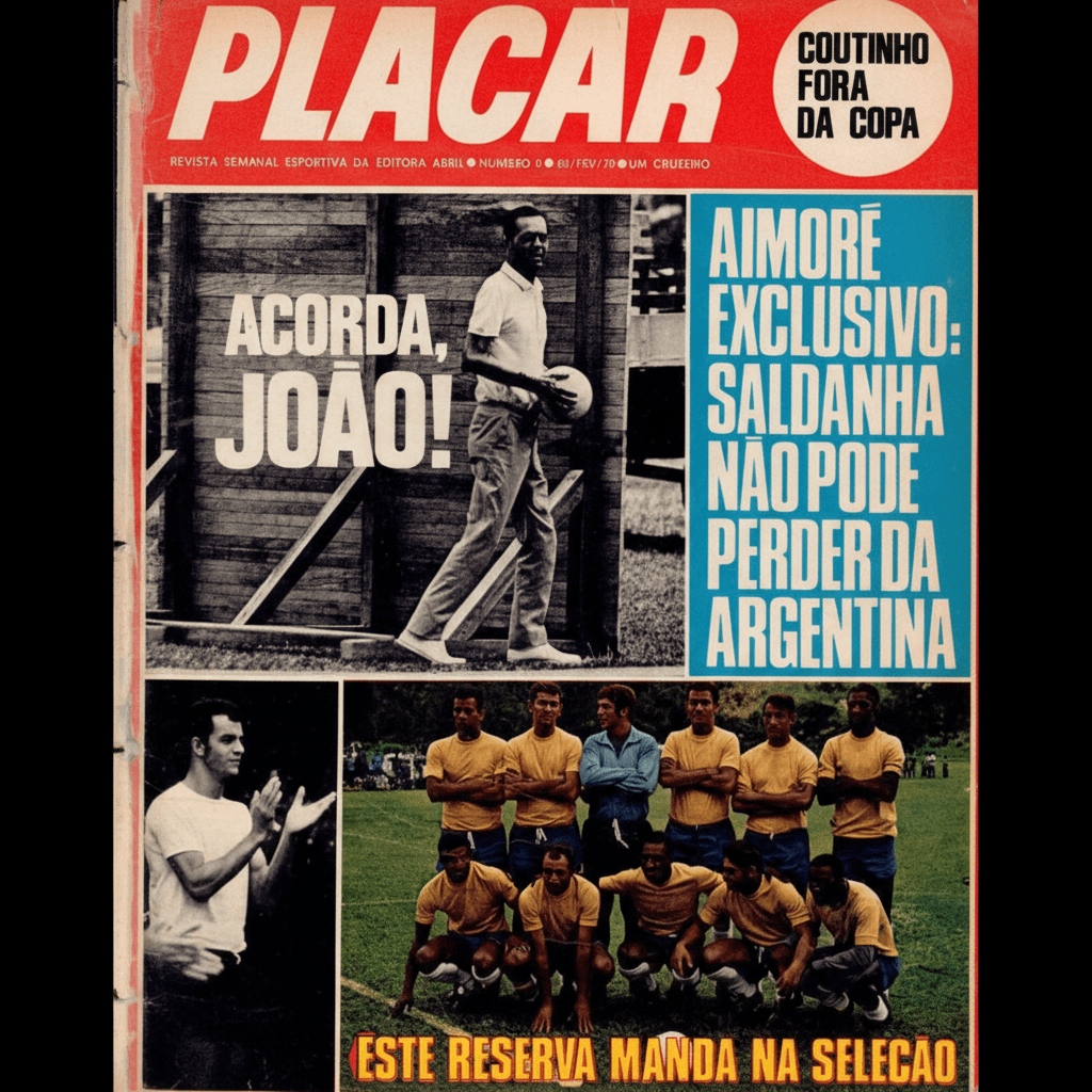Capa da edição Pré-lançamento — Nº 0 da revista PLACAR