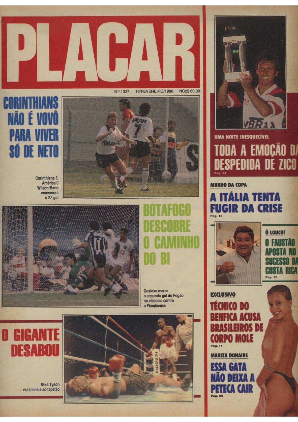 Capa da edição: 1990-EDIÇÃO