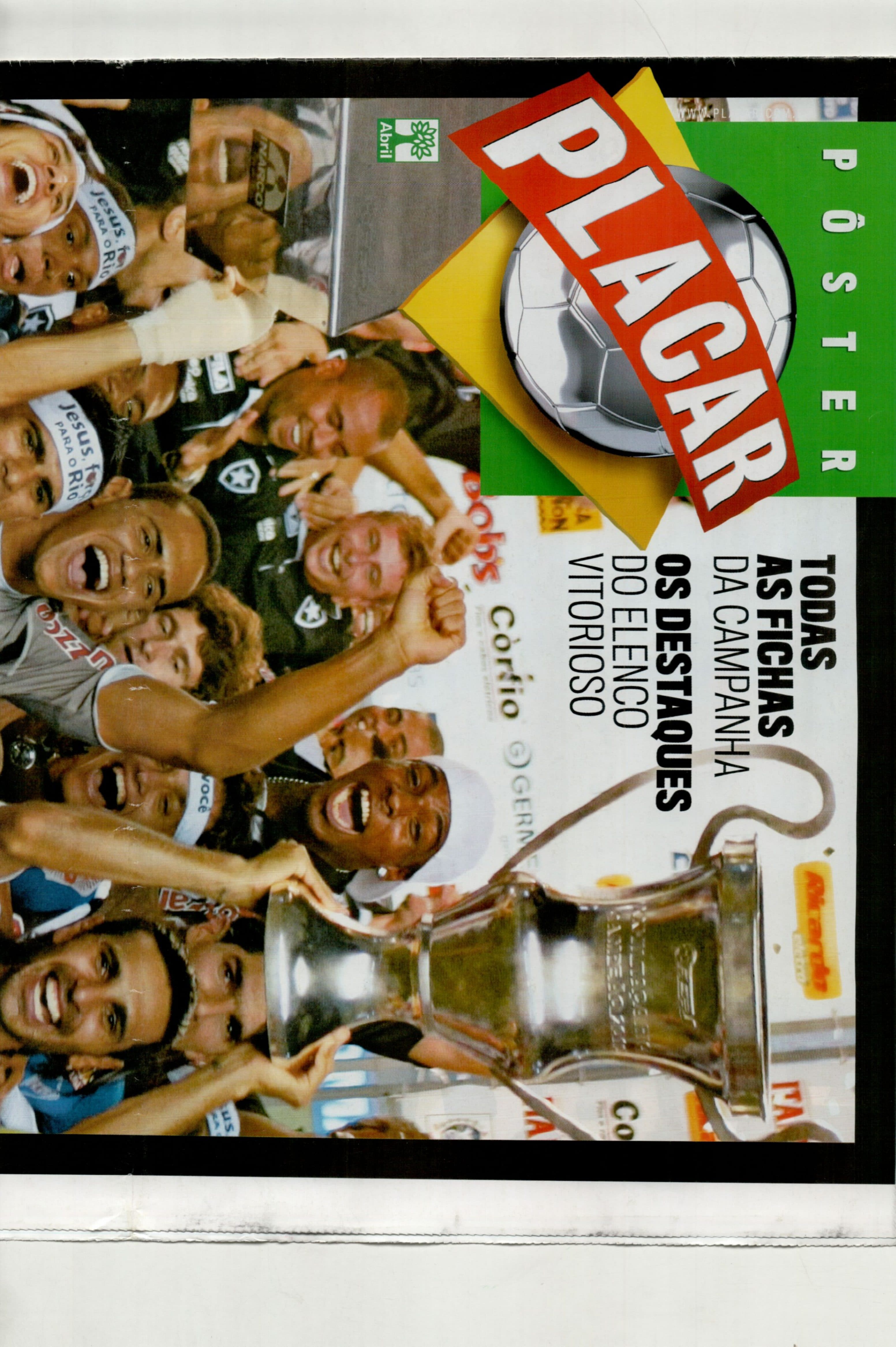 Capa da edição: 2010-EDIÇÃO Botafogo Campeão Carioca 2010