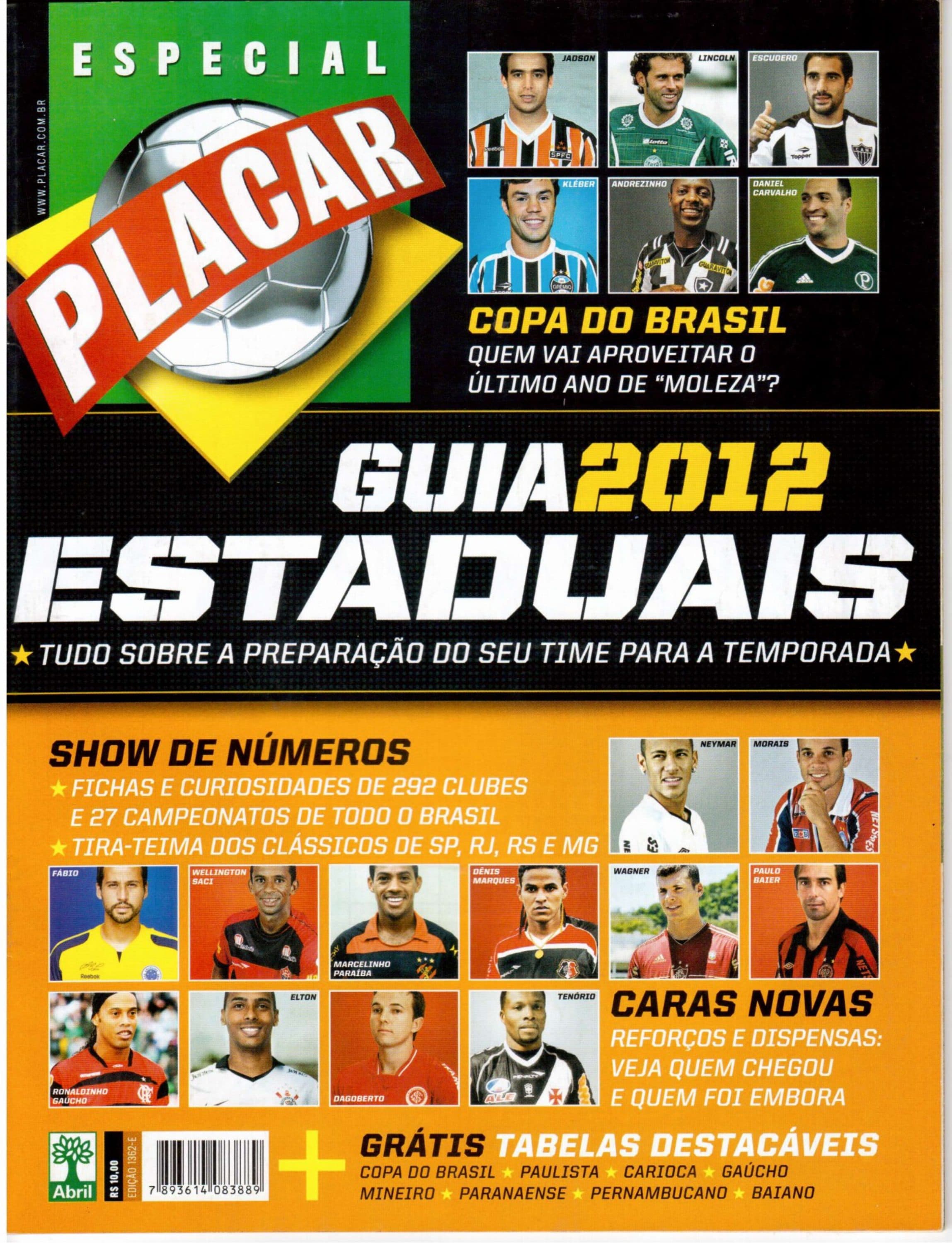 Capa da edição Nº 1362E da revista PLACAR