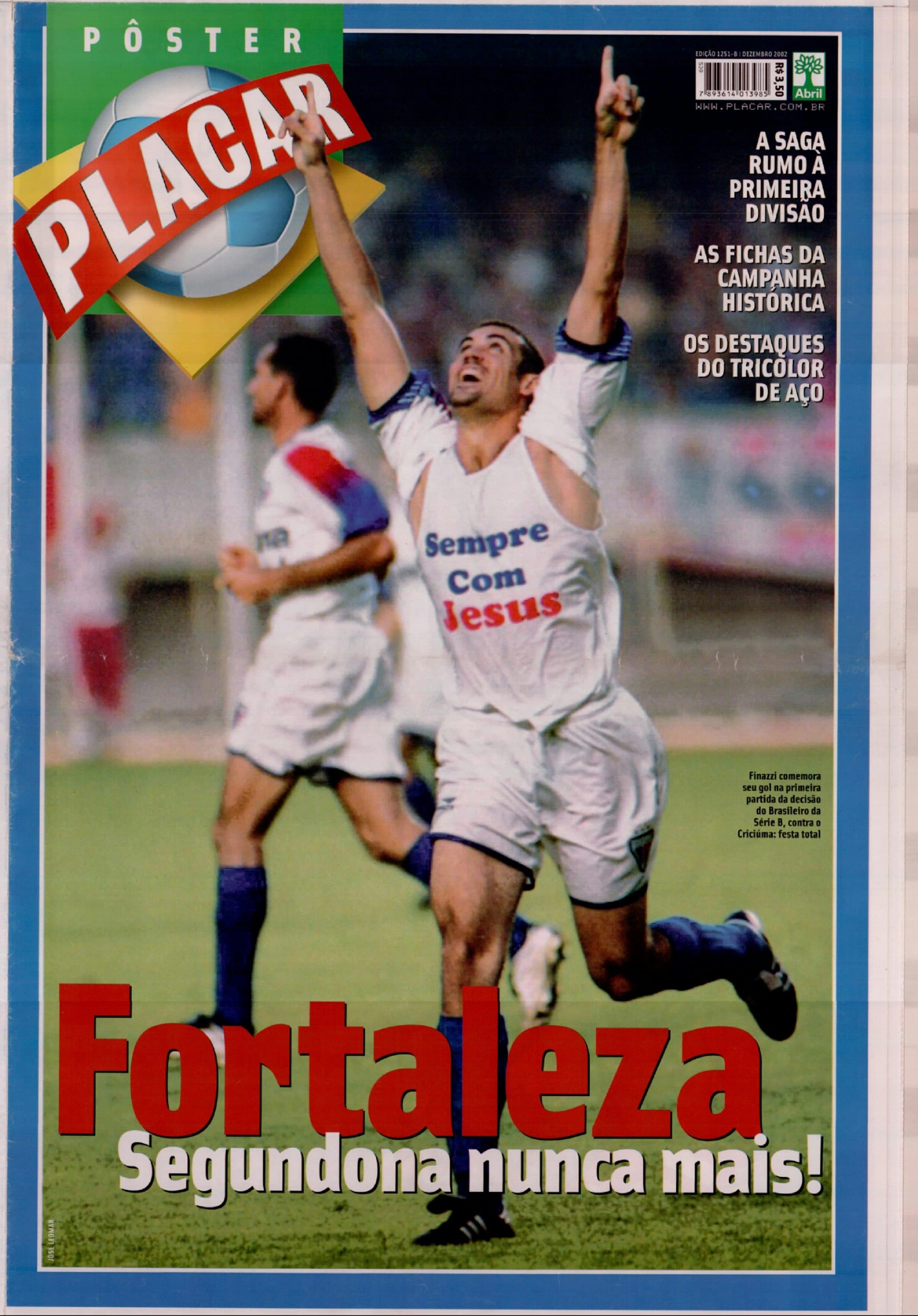 Capa da edição Nº 1251B da revista PLACAR