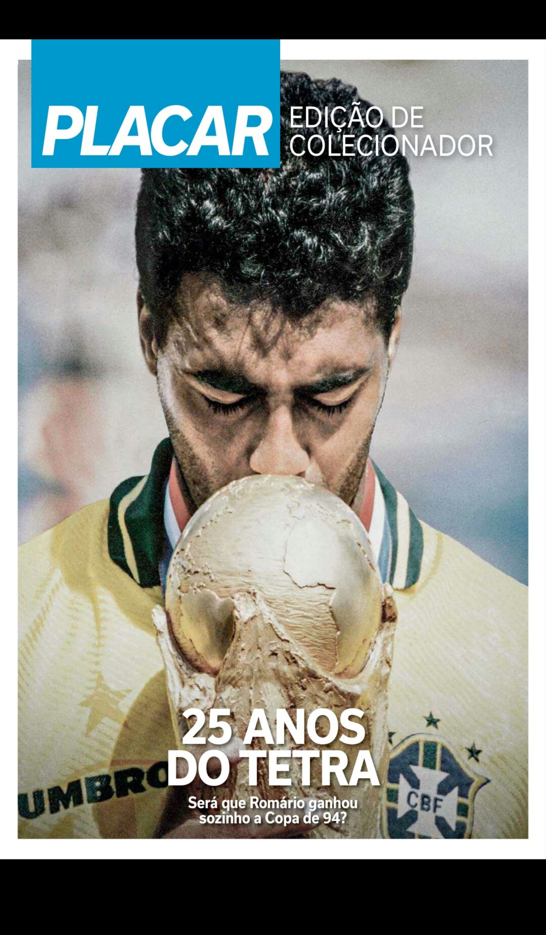 Capa da edição 25 anos do Tetra da revista PLACAR