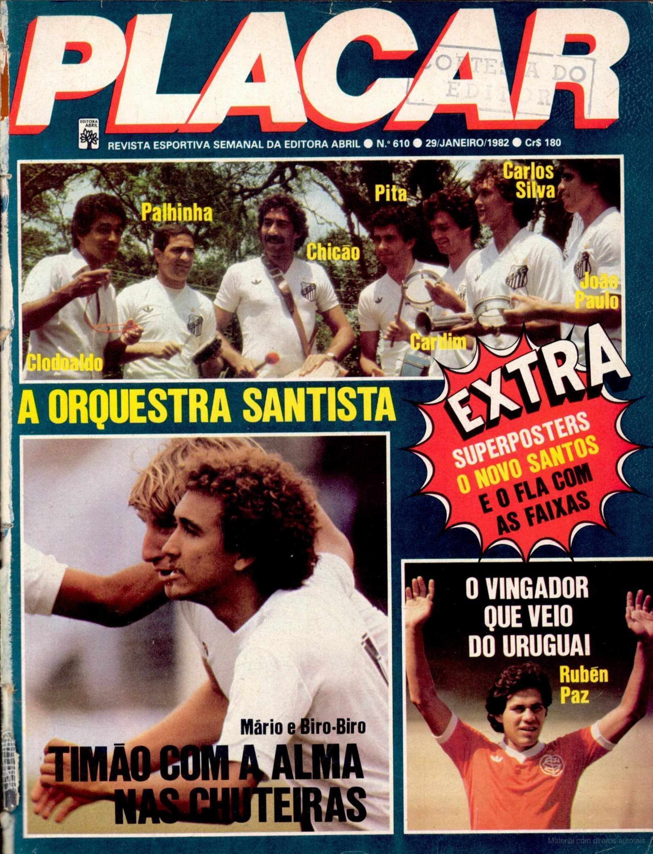Capa da edição Nº 610 da revista PLACAR