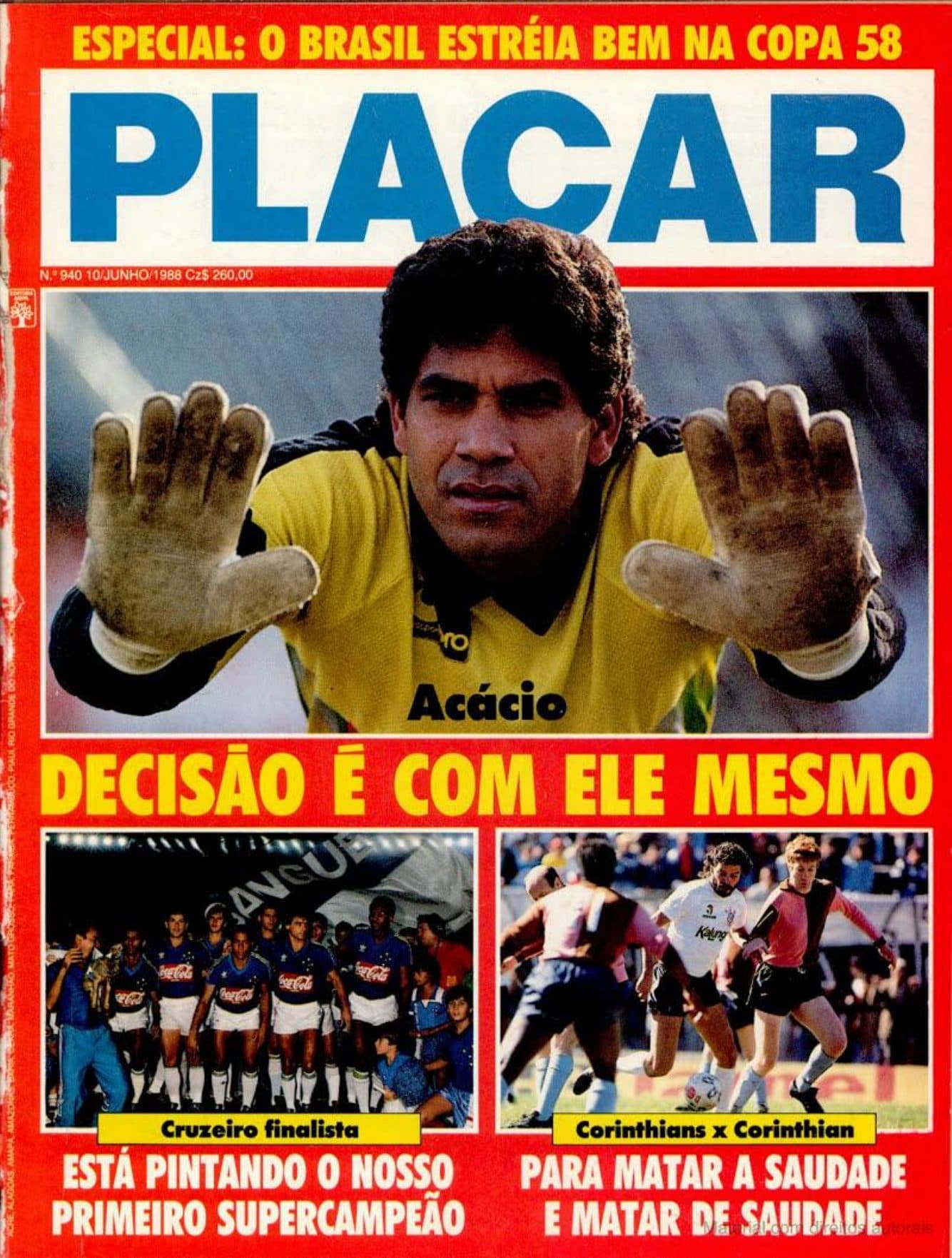 Capa da edição Nº 940 da revista PLACAR