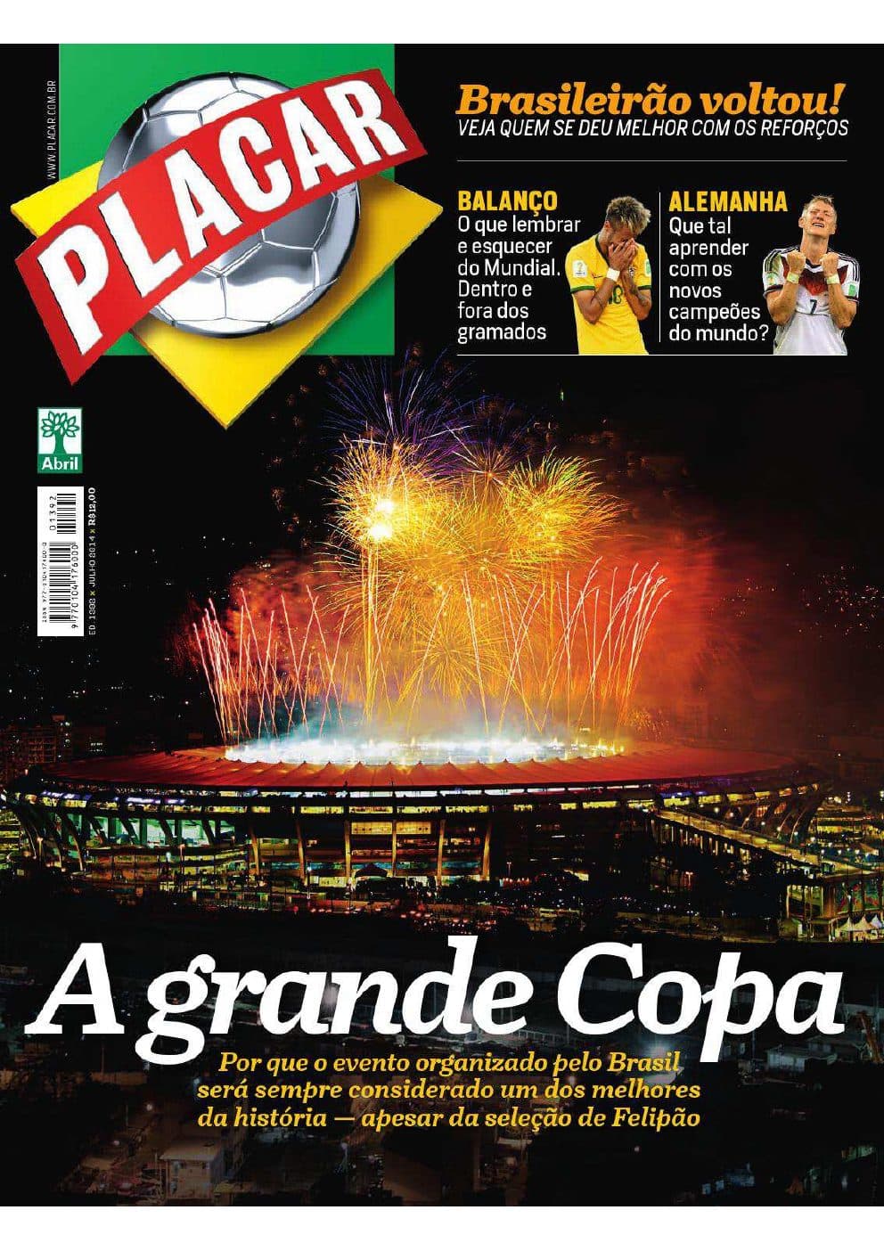 Capa da edição Nº 1392 da revista PLACAR