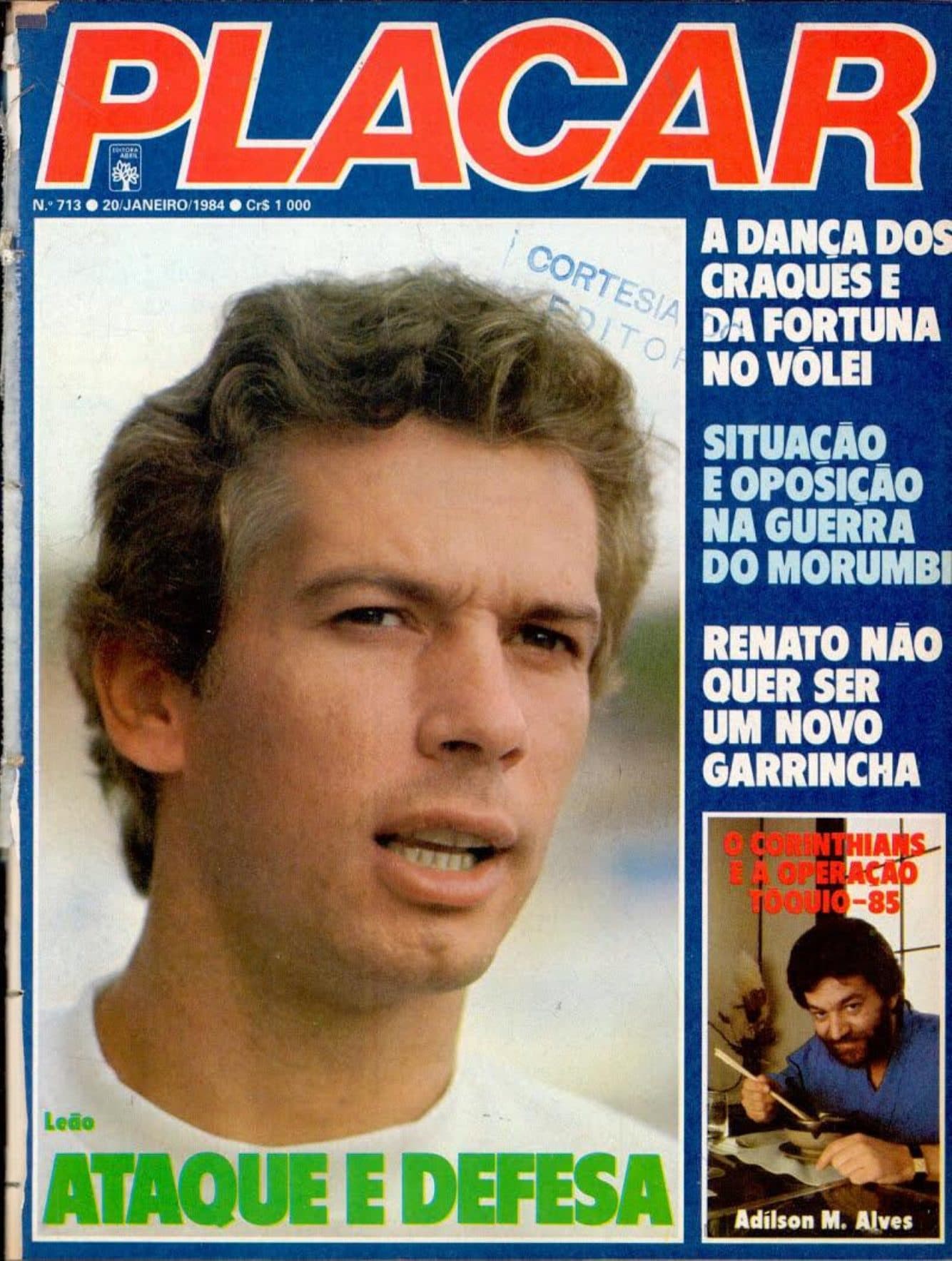 Capa da edição Nº 713 da revista PLACAR