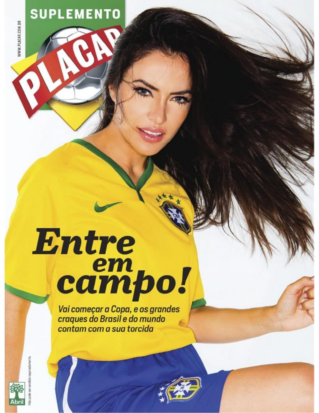 Capa da edição 2014-EDIÇÃO ENTRE EM CAMPO da revista PLACAR
