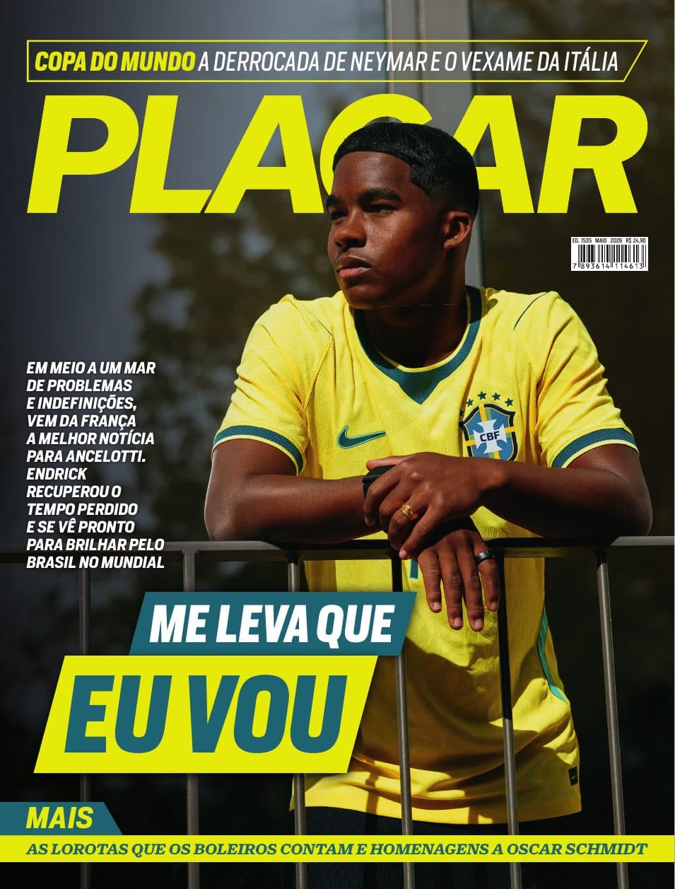 Capa da edição: Me leva que eu vou