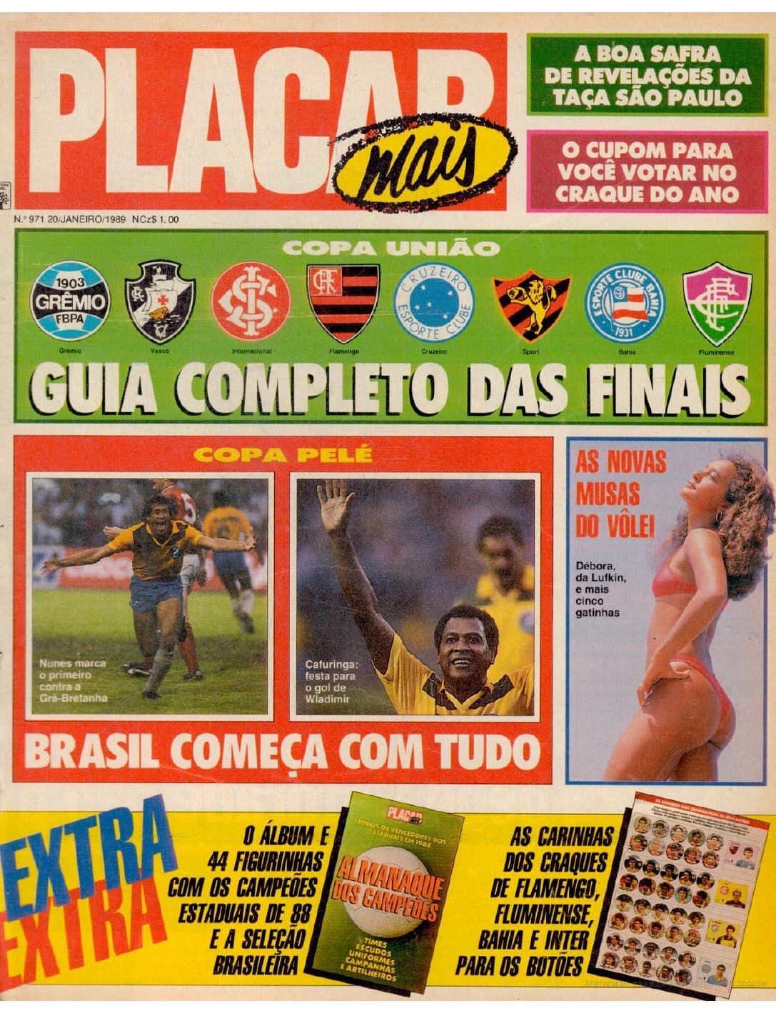 Capa da edição Nº 971 da revista PLACAR