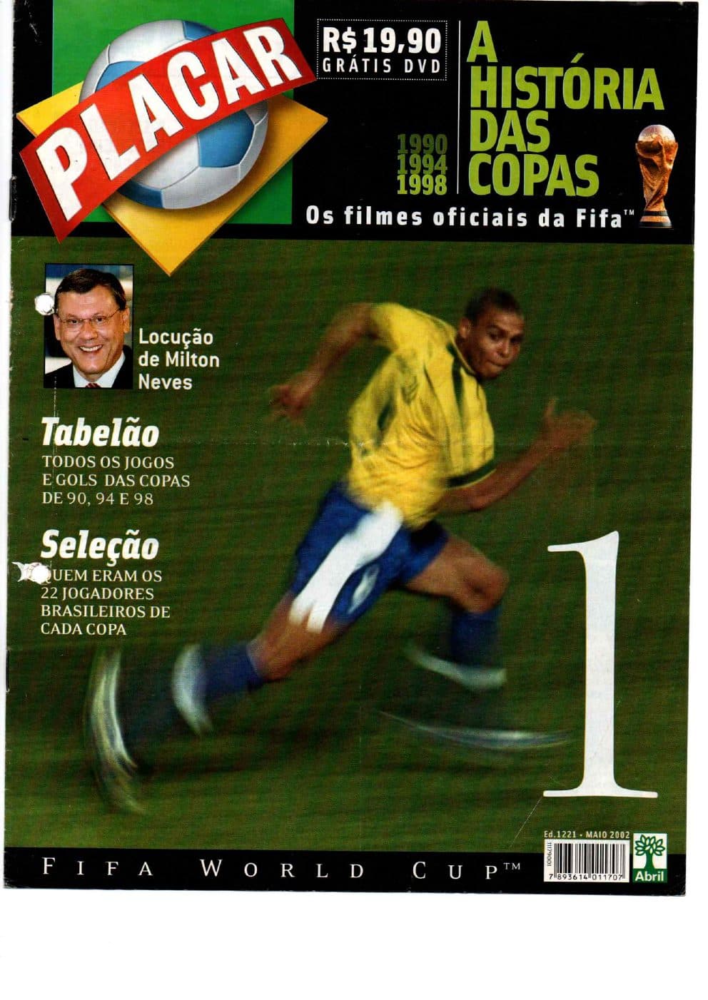 Capa da edição Nº 1221 da revista PLACAR