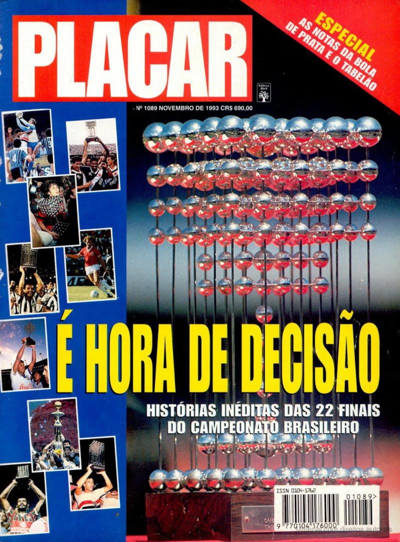 Capa da edição Nº 1089 da revista PLACAR