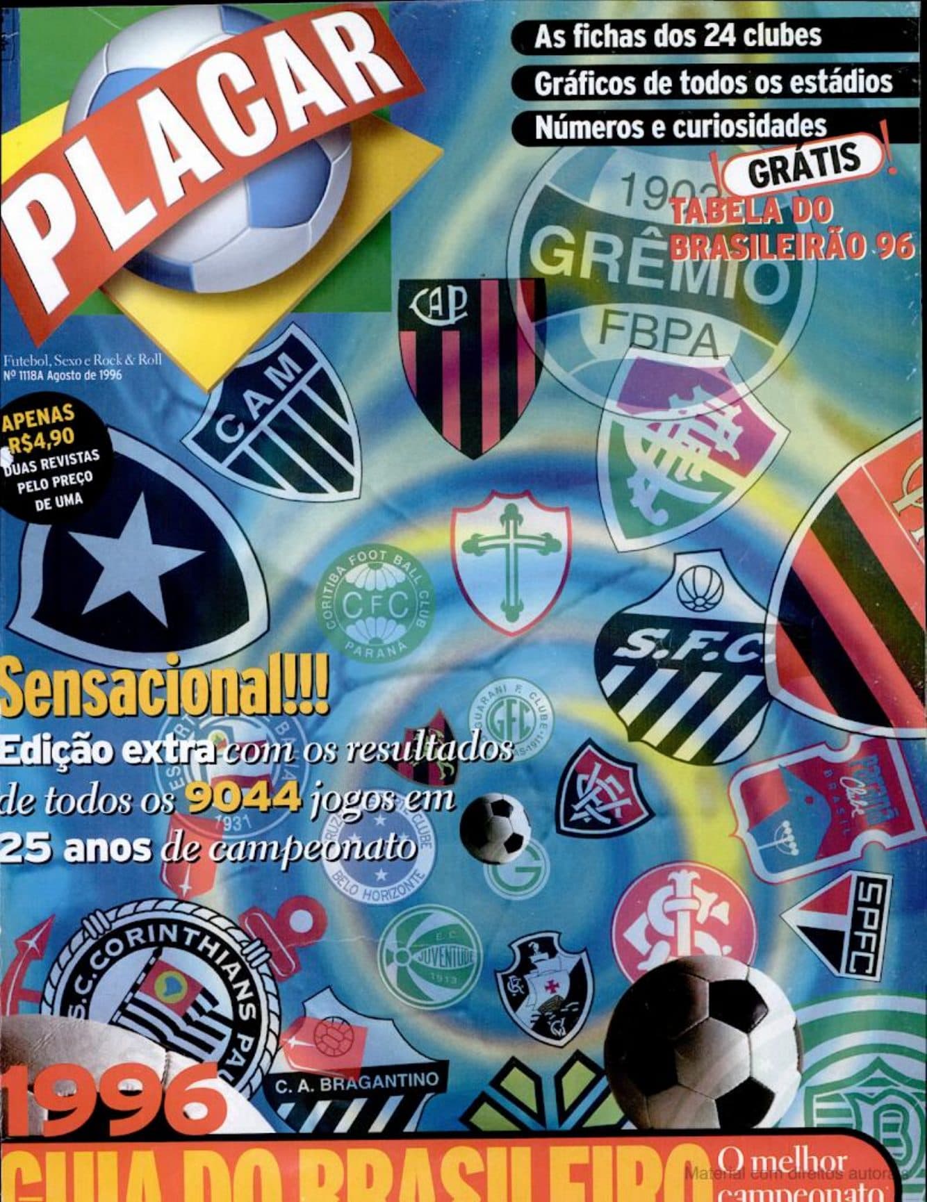 Capa da edição Nº 1118A da revista PLACAR