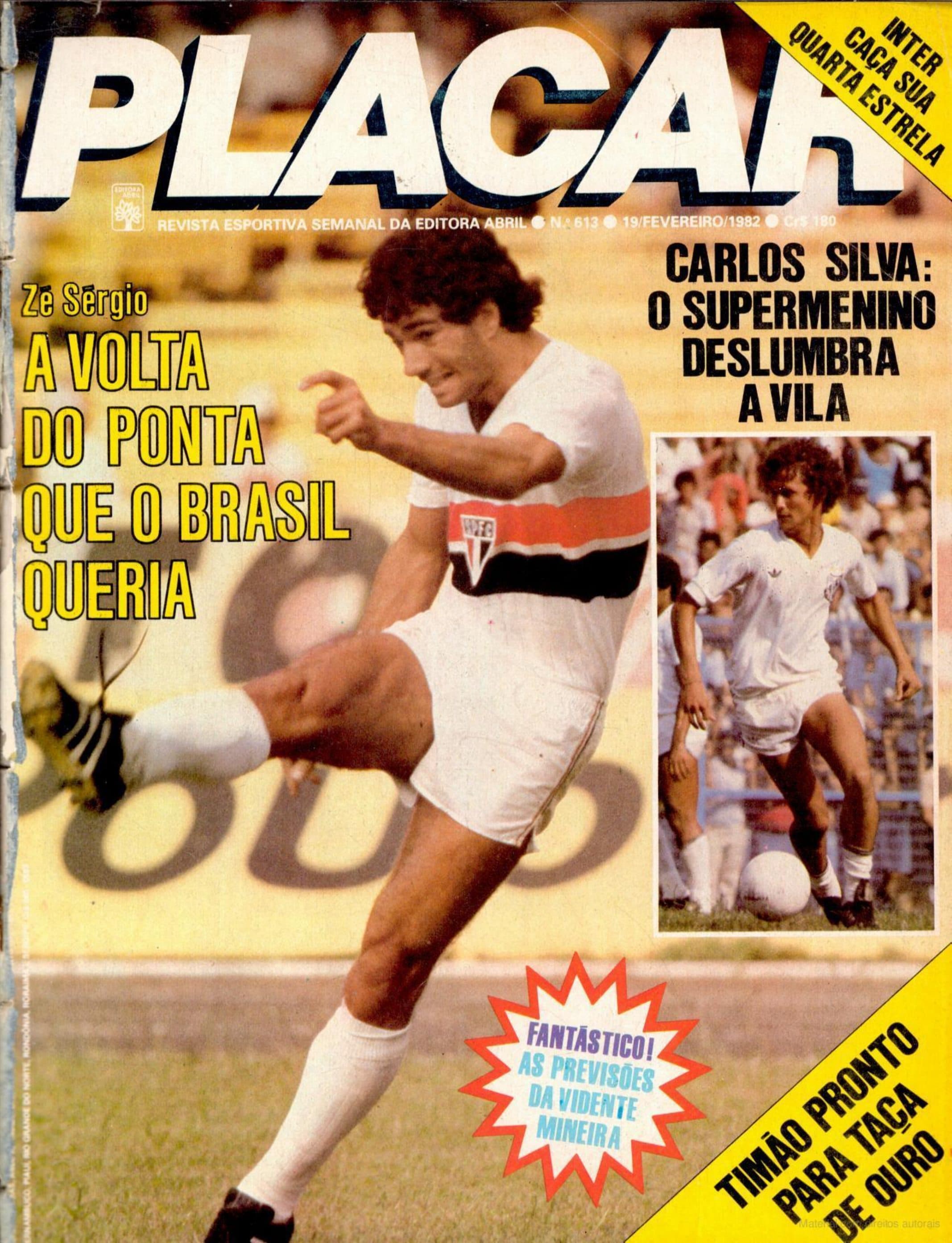 Capa da edição Nº 613 da revista PLACAR